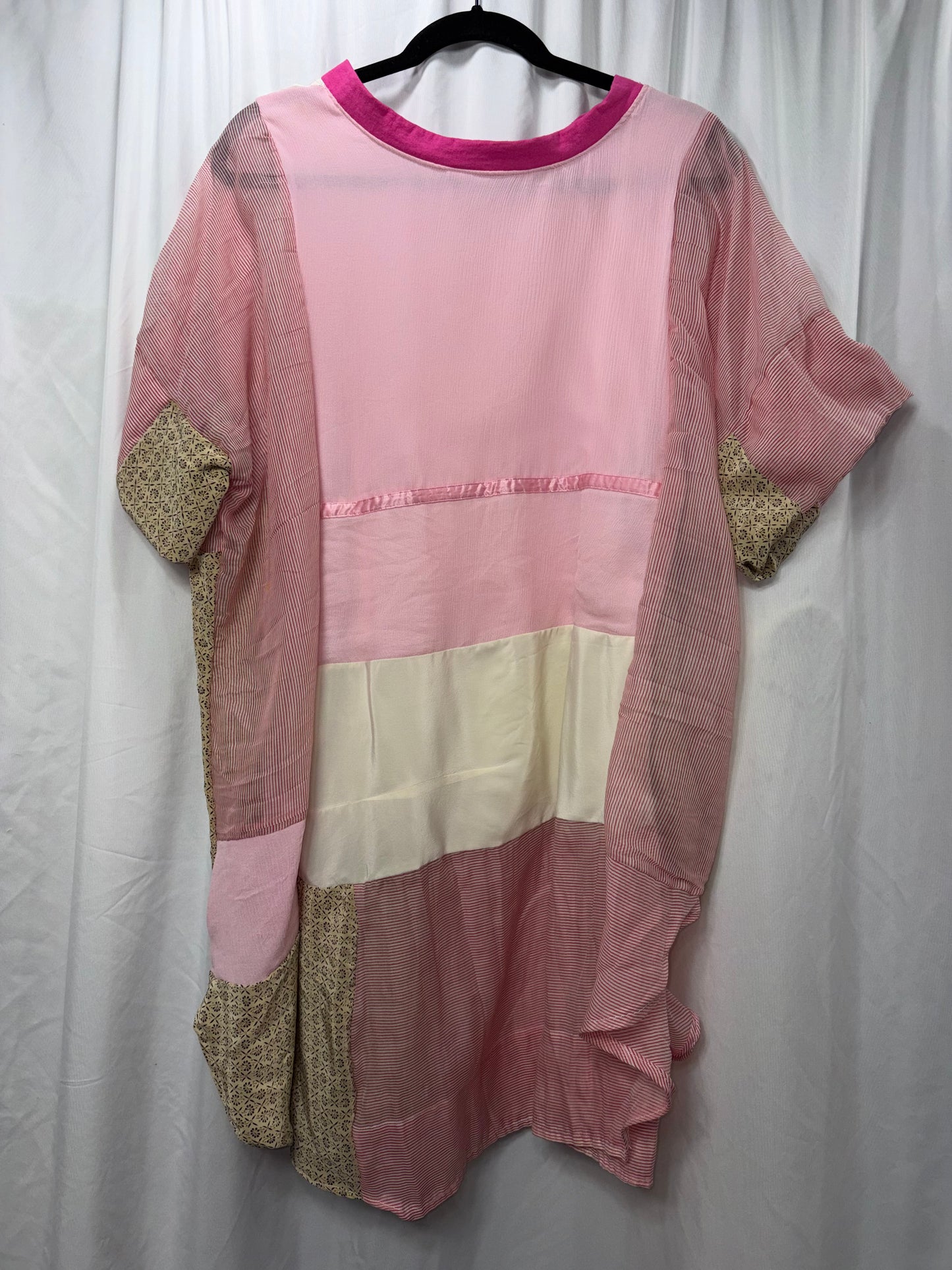 Silk Fern Tunic, fits S to 3X