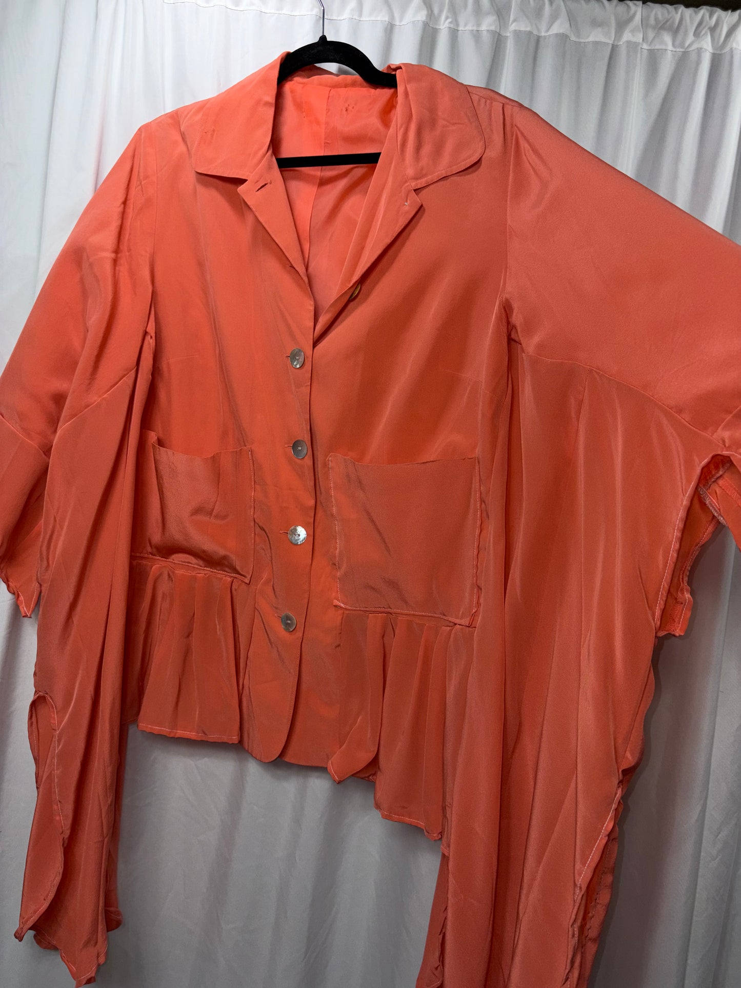 Silk Jacket/Blouse, Free Size