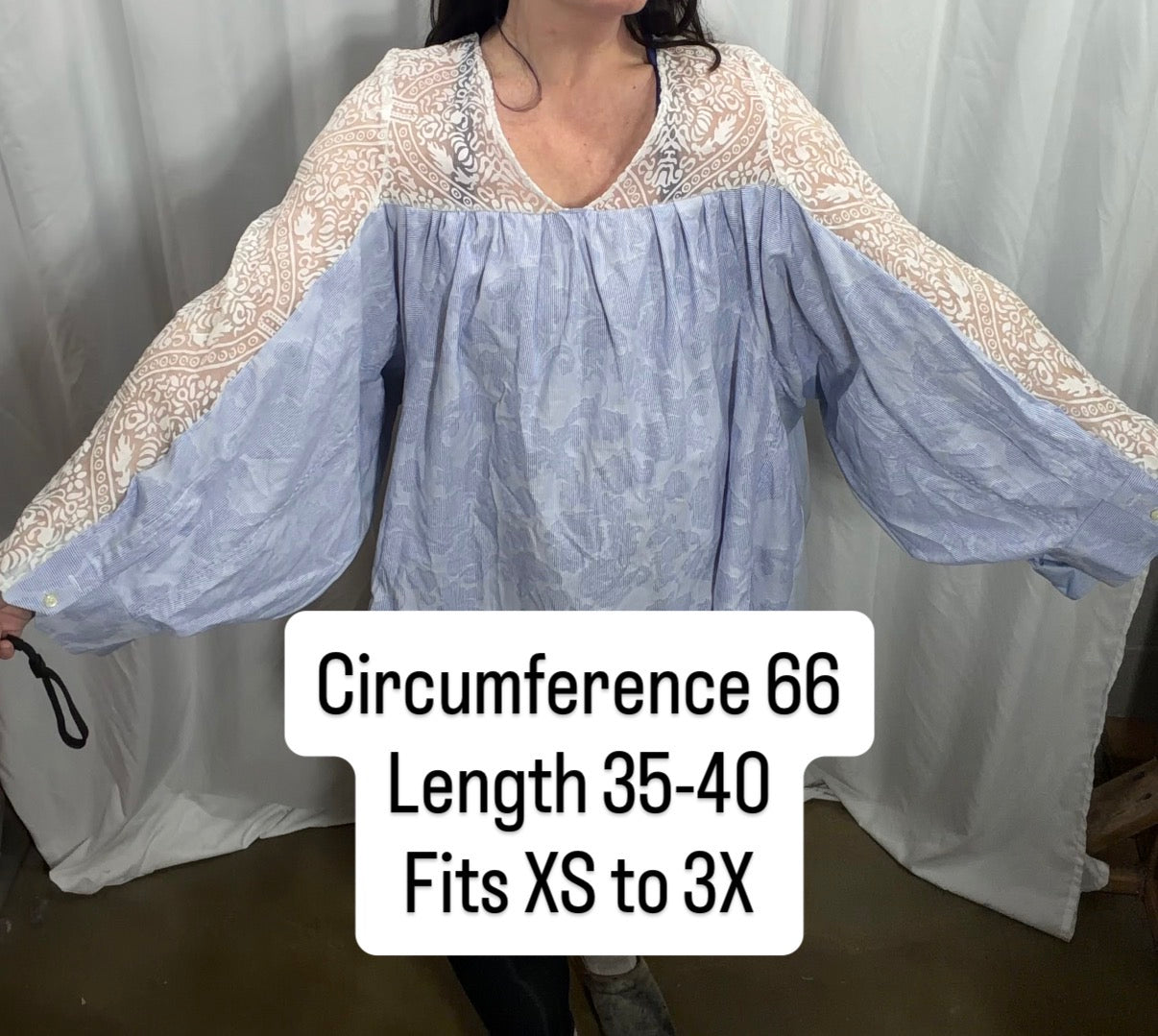 Tulip Tunic/Dress, Fits XS to 3X