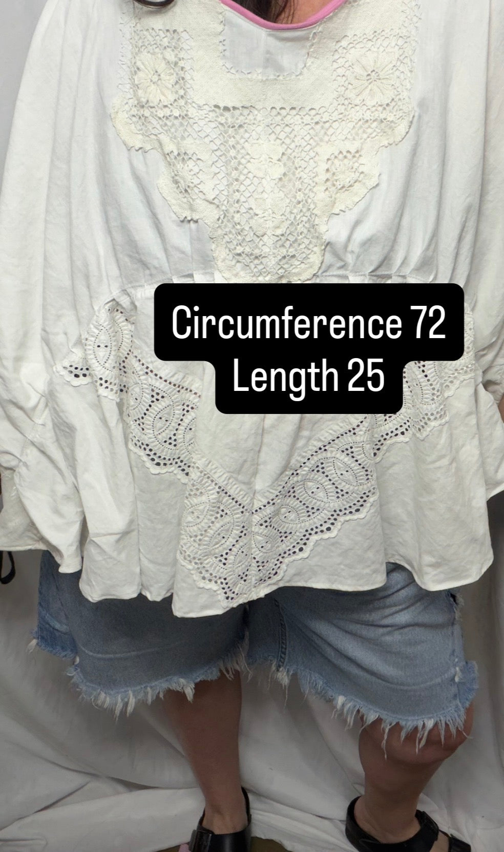 Horizon Lawn Blouse, Fits XS to 3X
