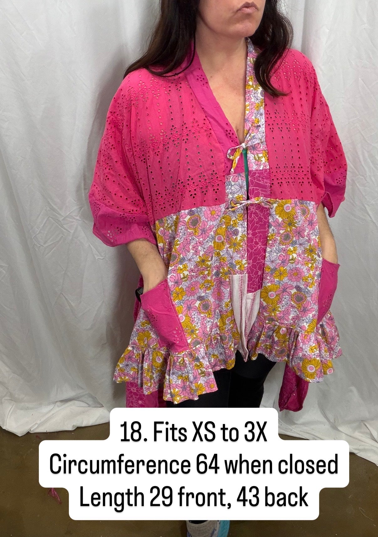 Foxglove Maxi-Top/Kimono Fits XS to 3X
