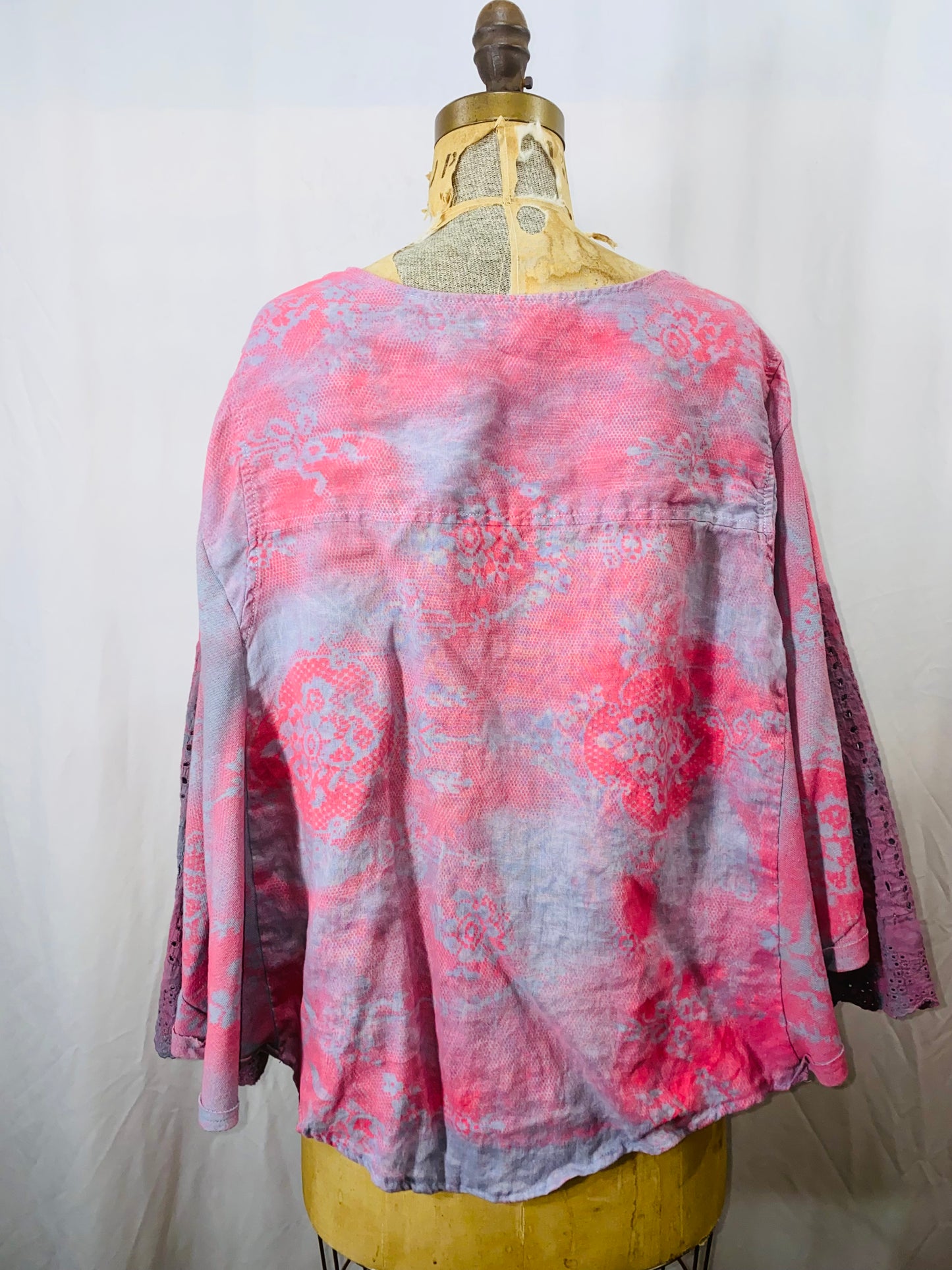Free Size Odette Linen Kimono/Blouse