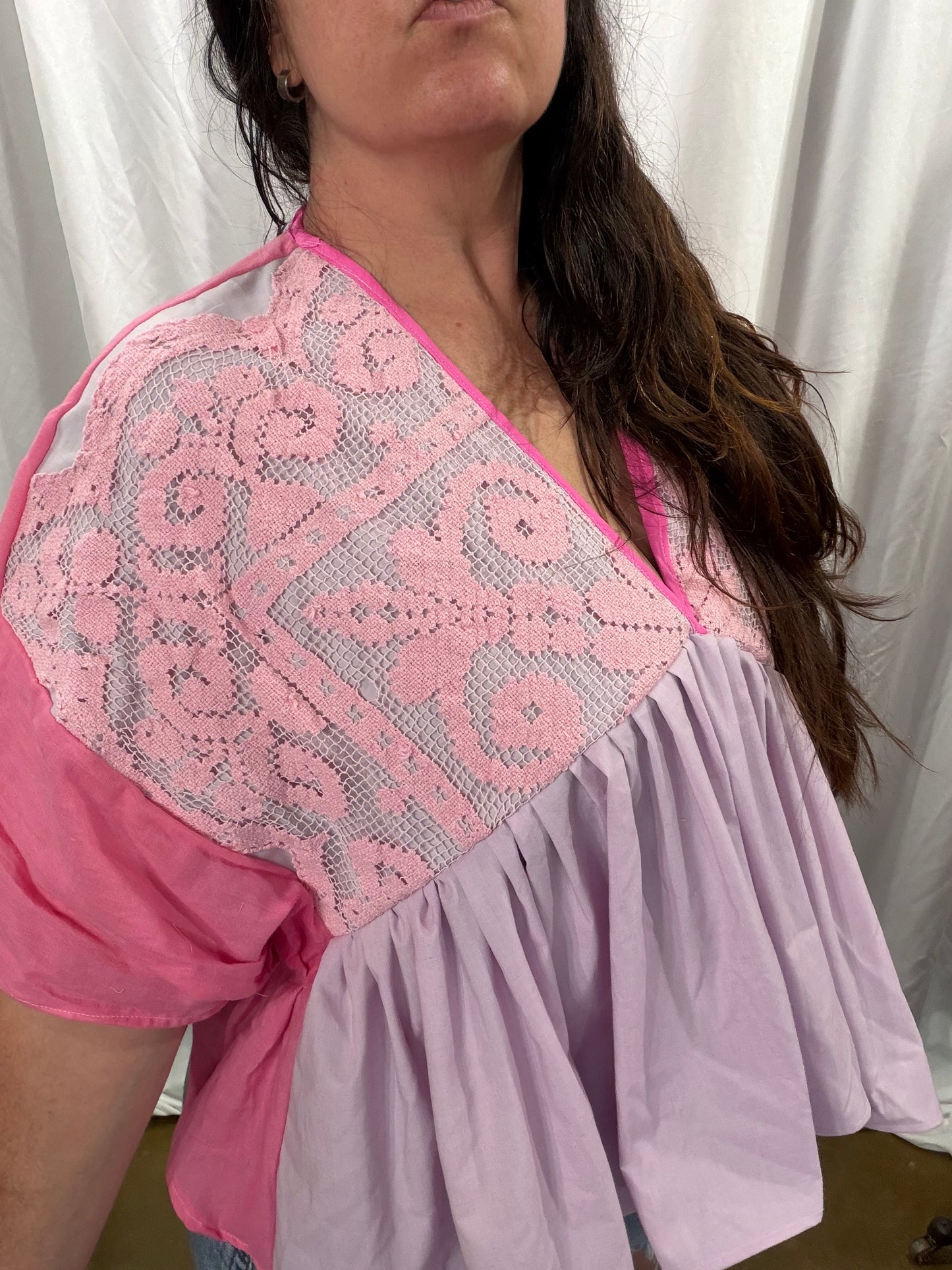 Horizon Lawn Blouse, fits XS to 3X