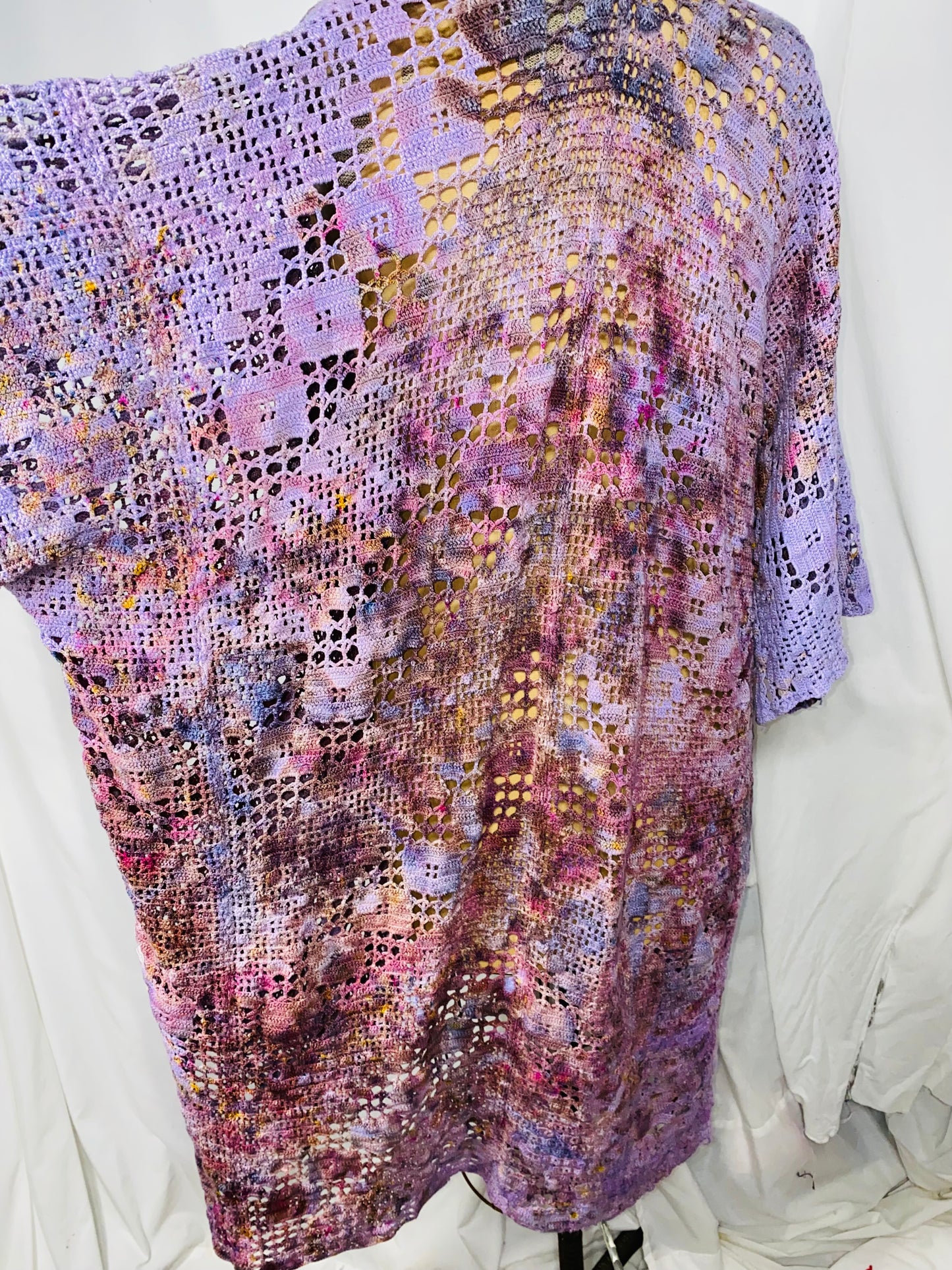 XS/S-S/M-M/L-L/XL Violet Kimono