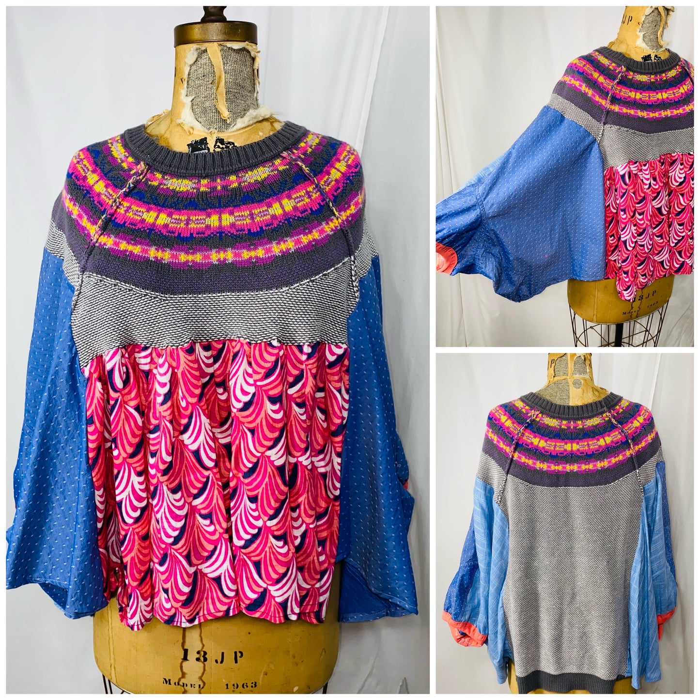 Free Size Violet Pullover