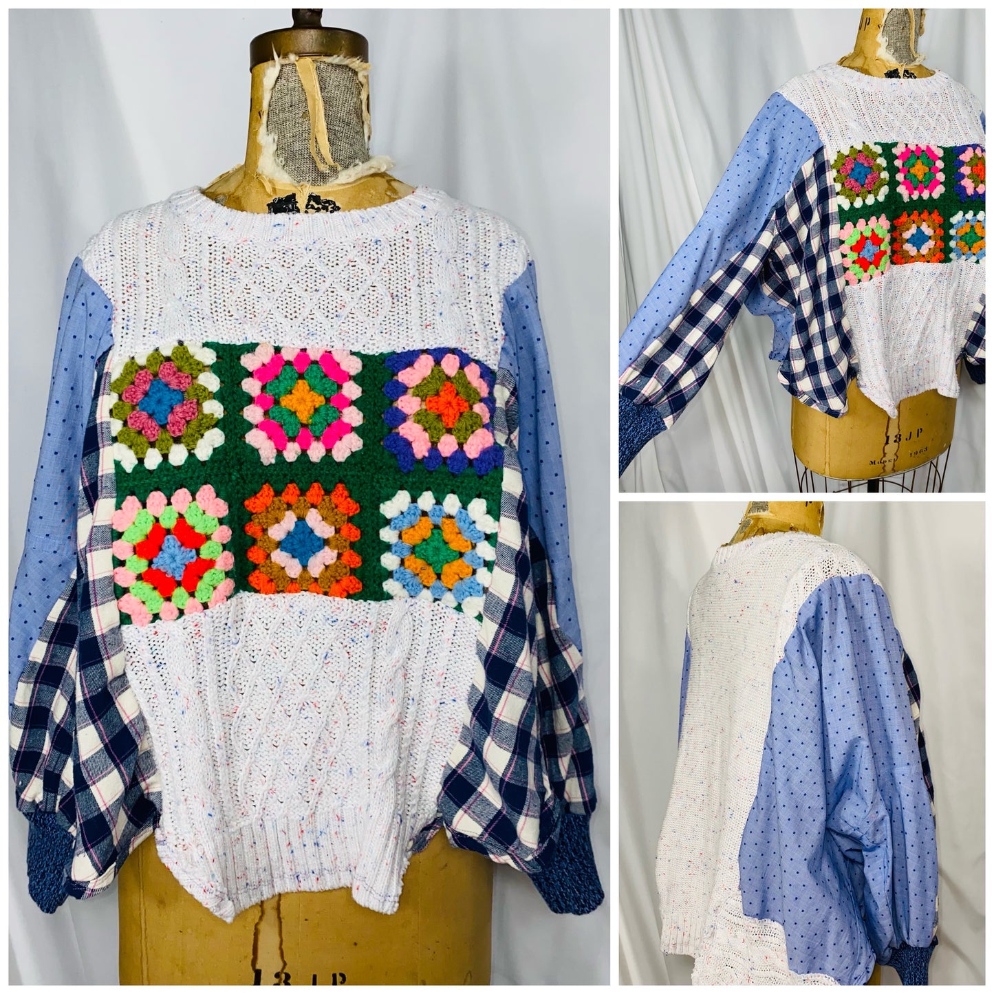 XS/S, S/M, M/L Violet Sweater