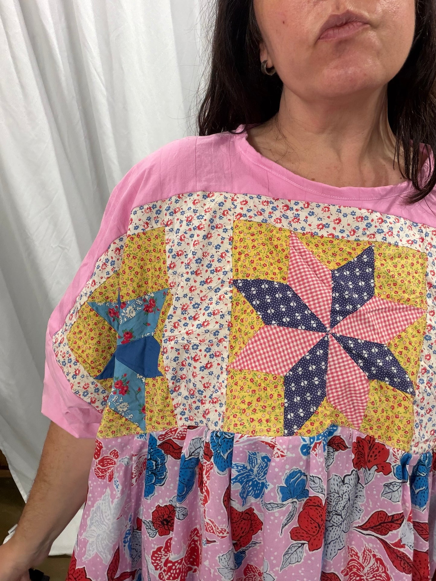 Horizon Lawn Blouse, fits XS to 3X