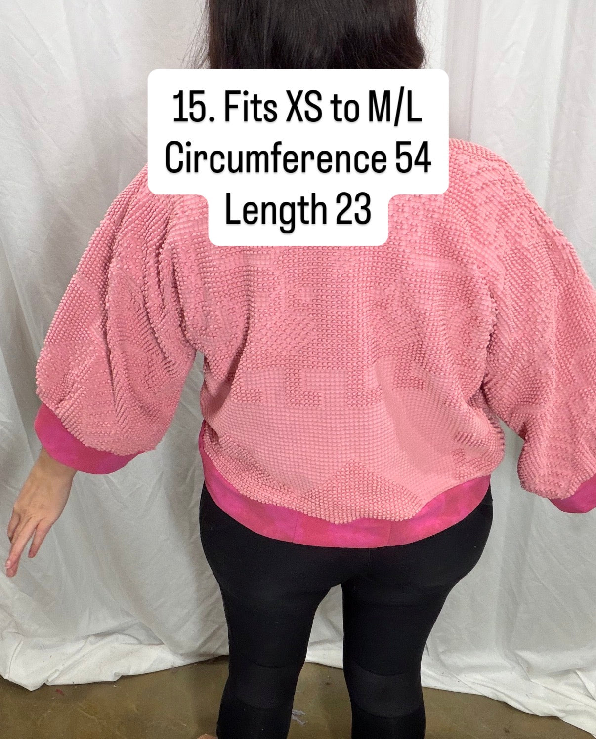 15. Foxglove Pullover Fits XS to M/L