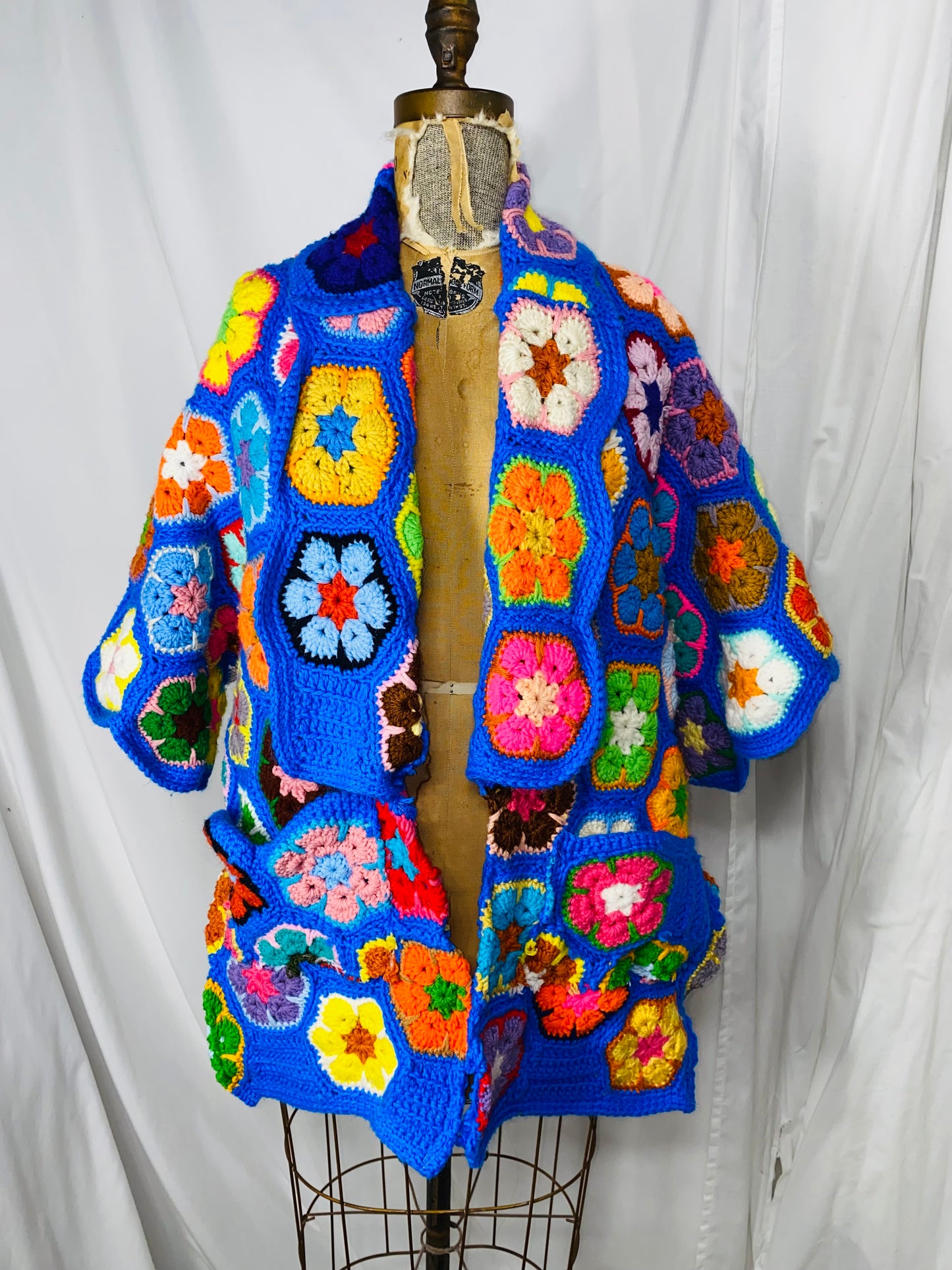 XS-S-M-L Starboard Crochet Coat