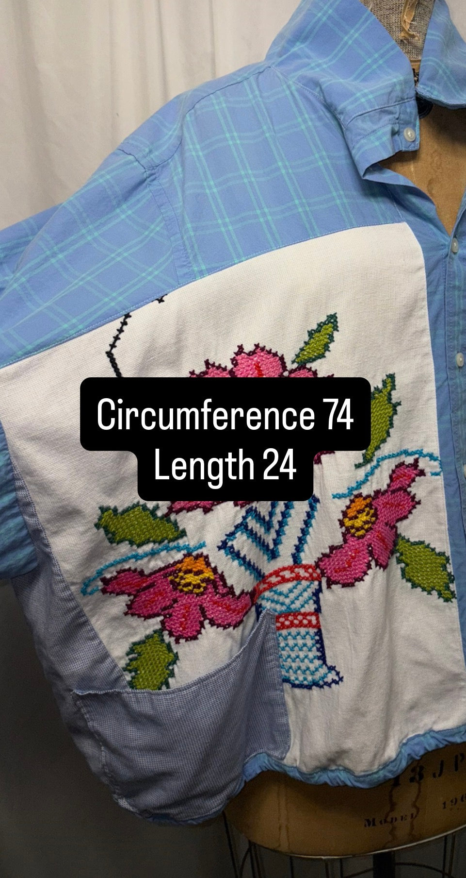 Hyacinth Pullover/Jacket, Fits S to 3X