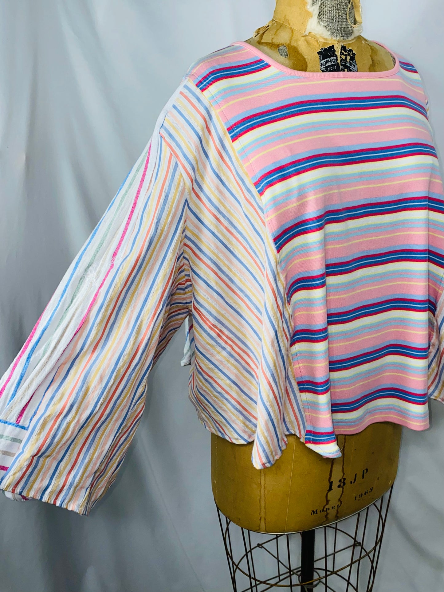 XS-S-M-L-XL+ Seance-Sleeve Top