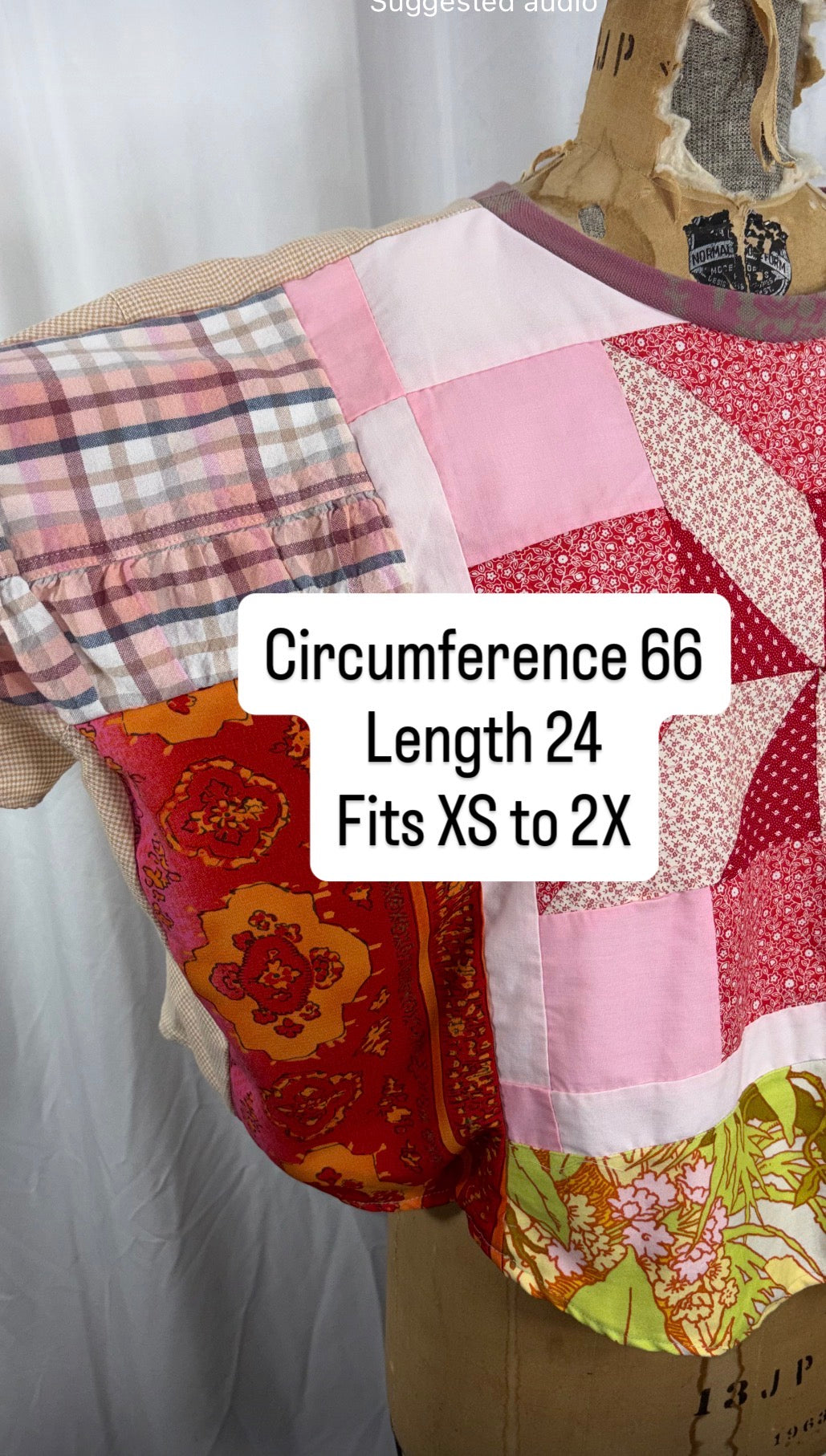 Phlox Top, Fits XS to 2XL