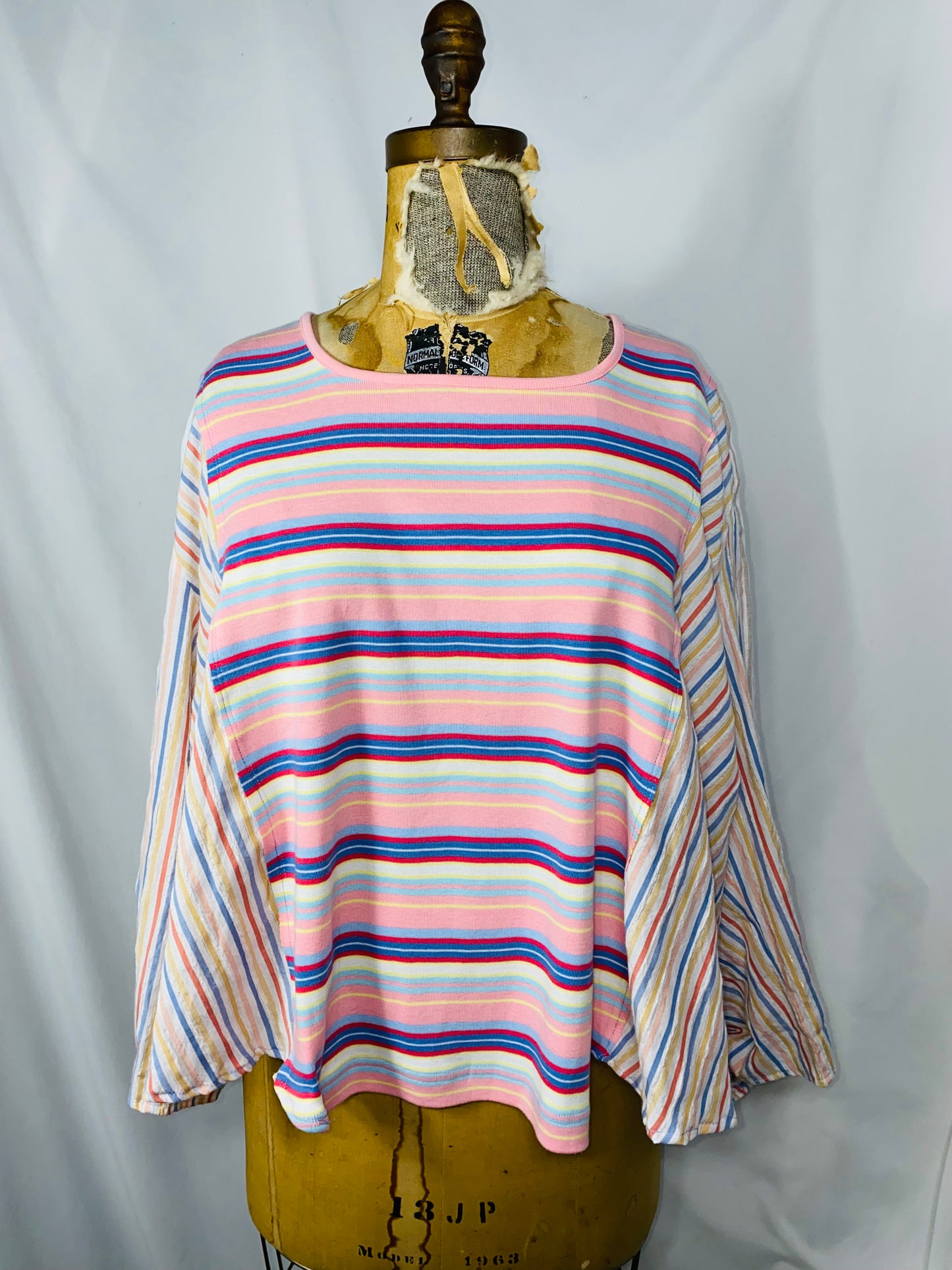 XS-S-M-L-XL+ Seance-Sleeve Top