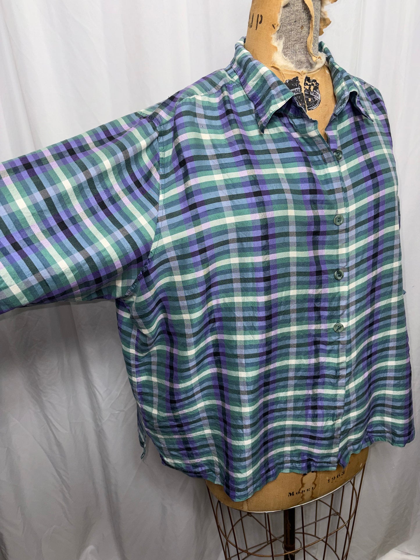 Vintage Silk Shirt/Jacket