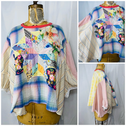 XS/S-S/M-M/L Violet Top