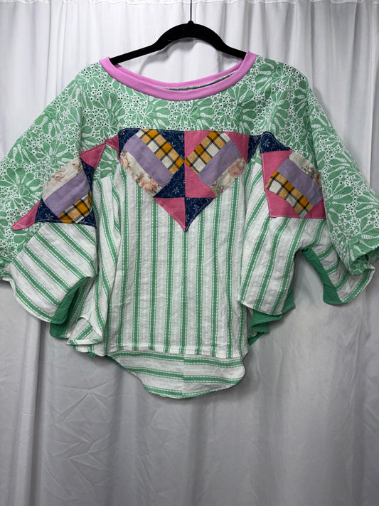 Mimosa Blouse, Fits XS to XL