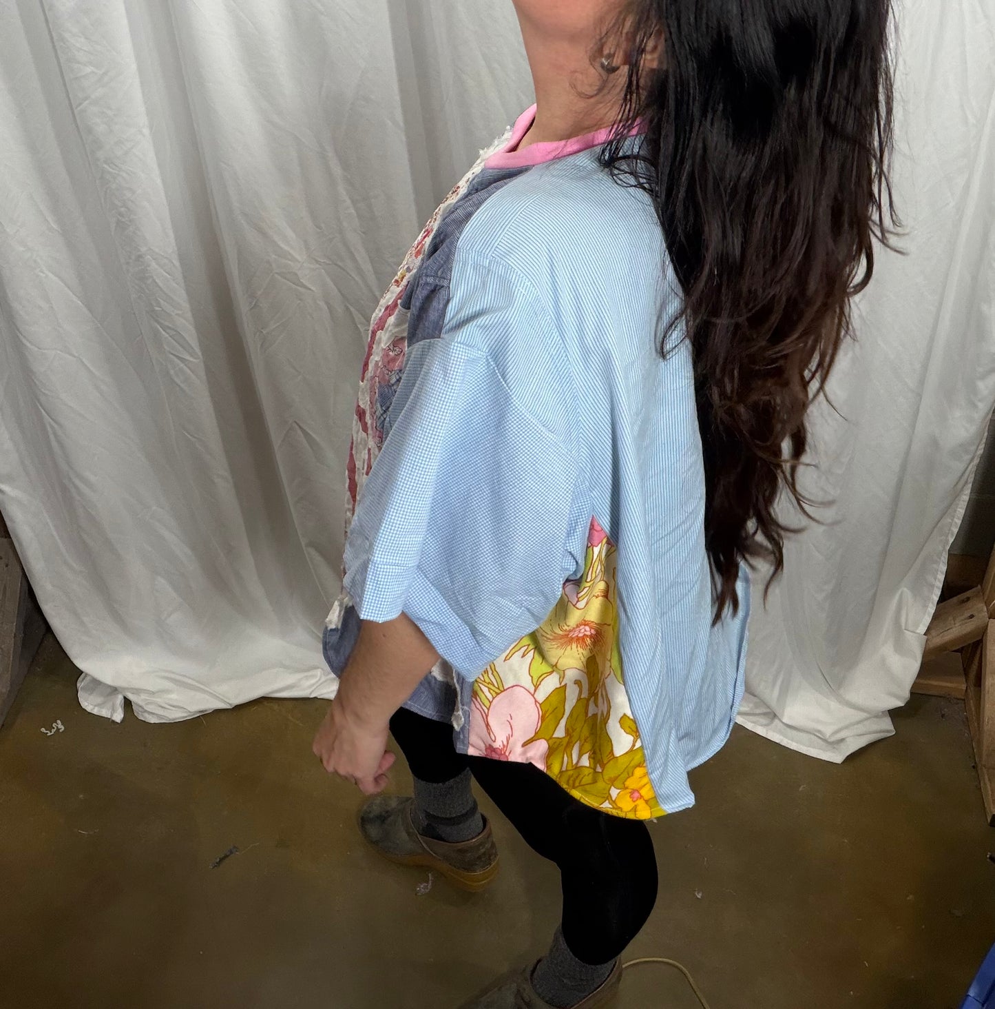 Iris "tshirt" blouse, Fits XS to 3X