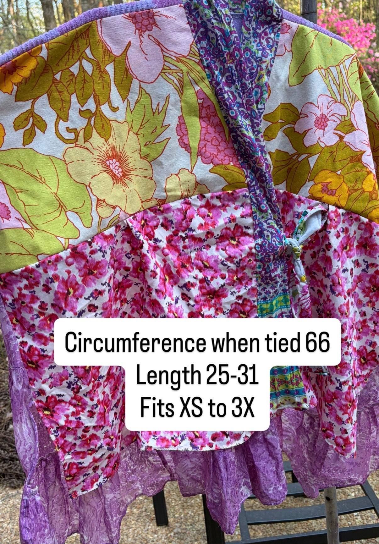 Tulip Kimono, Fits XS to 3X