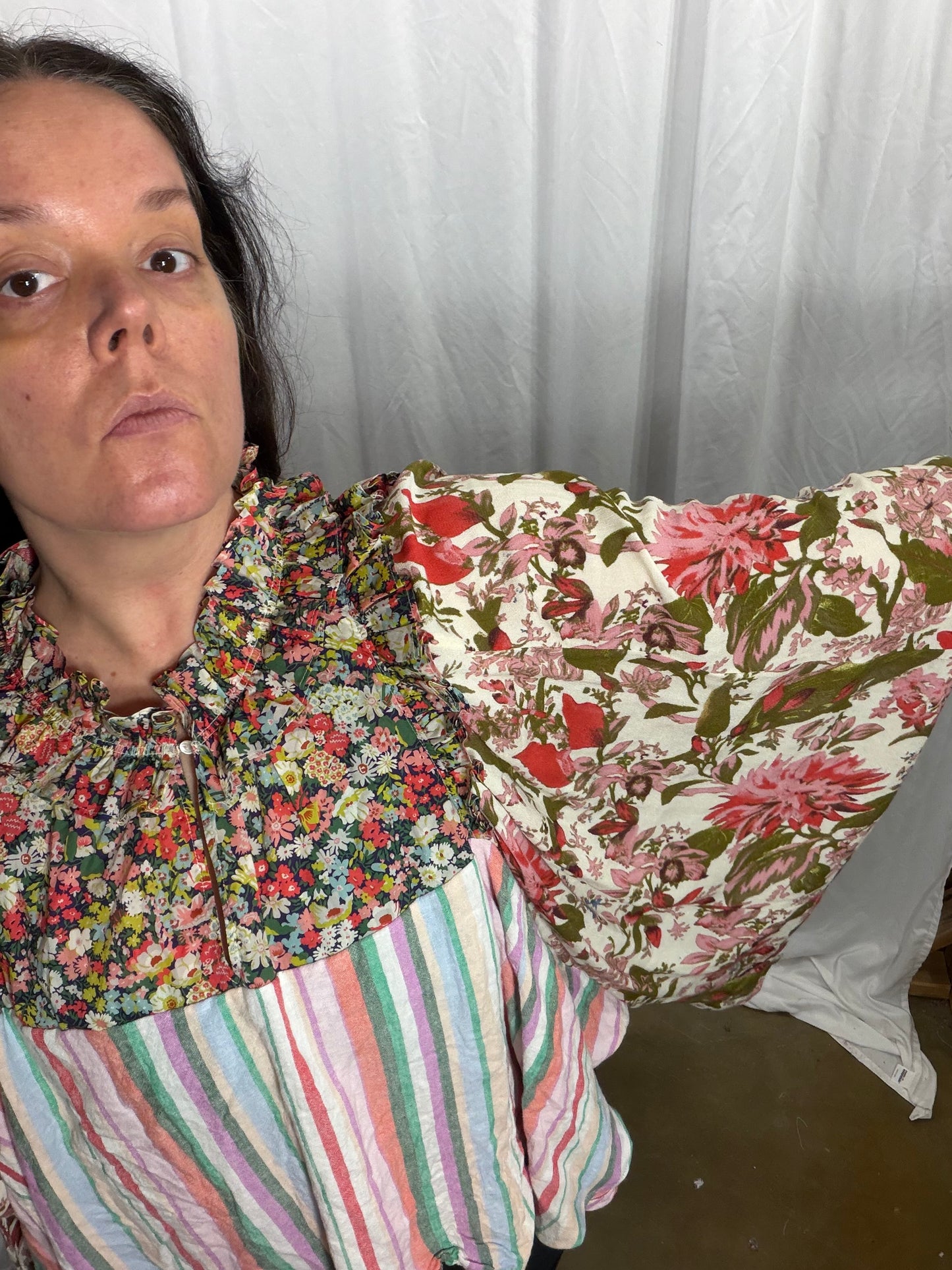 9. Foxglove Blouse Fits XS to 4X