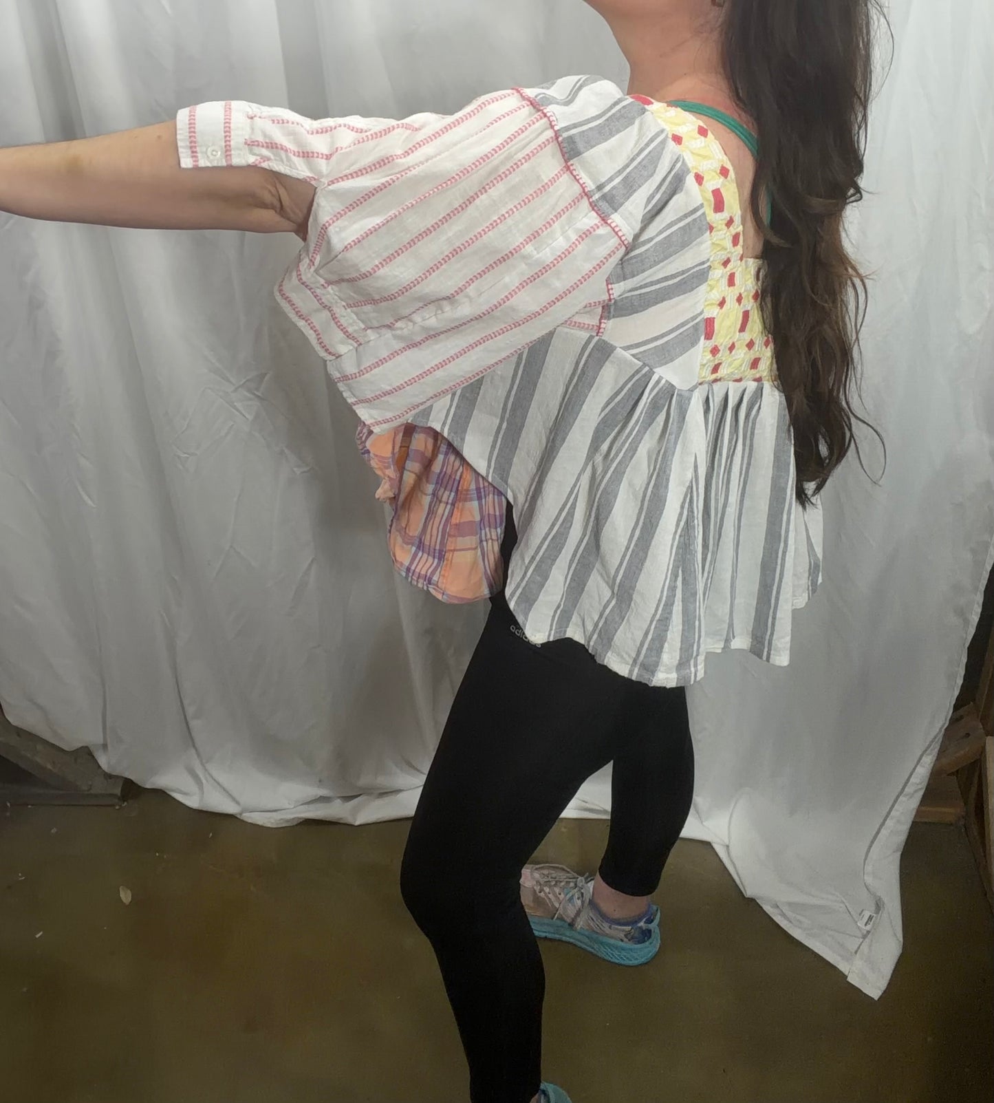 Camelia Blouse, fits XS to 2X