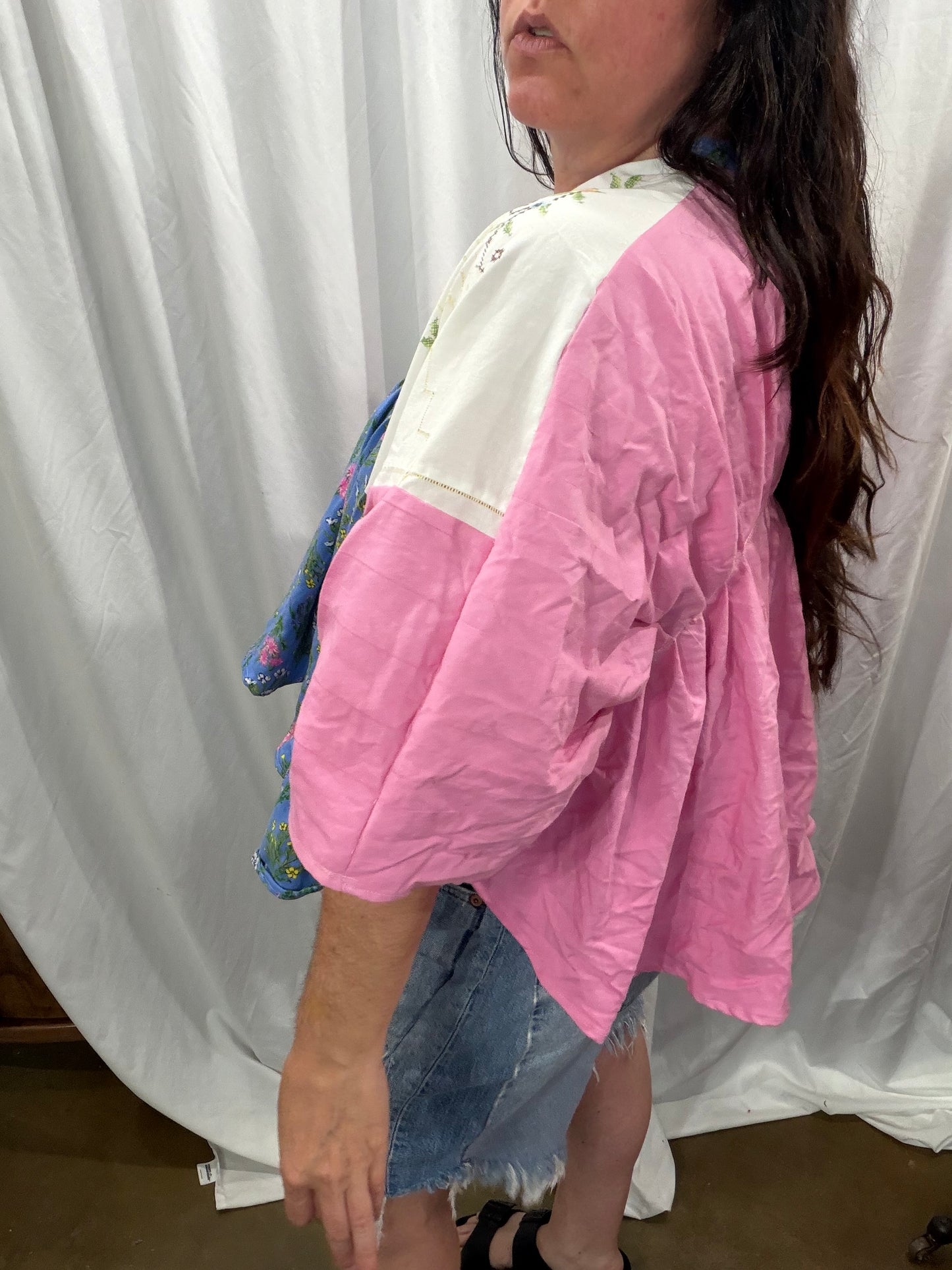 Horizon Lawn Blouse, fits XS to 3X