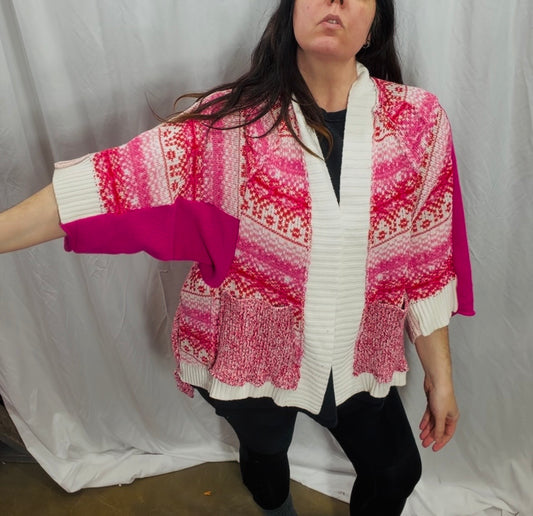 Phlox Cardigan Fits XS to 2X