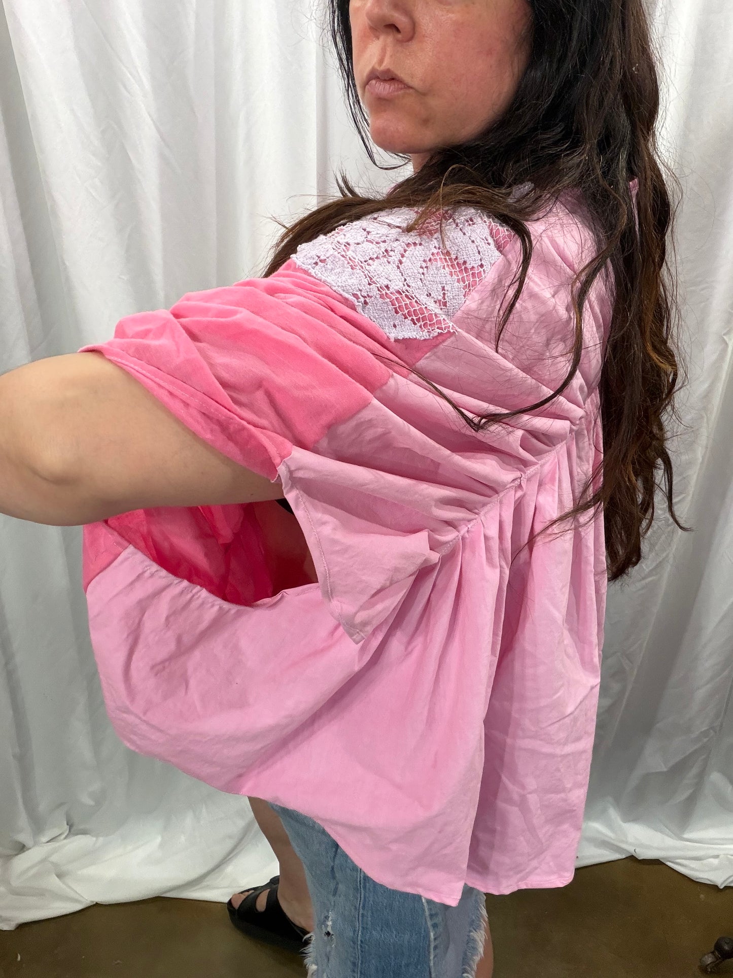 Horizon Lawn Blouse, fits XS to 3X