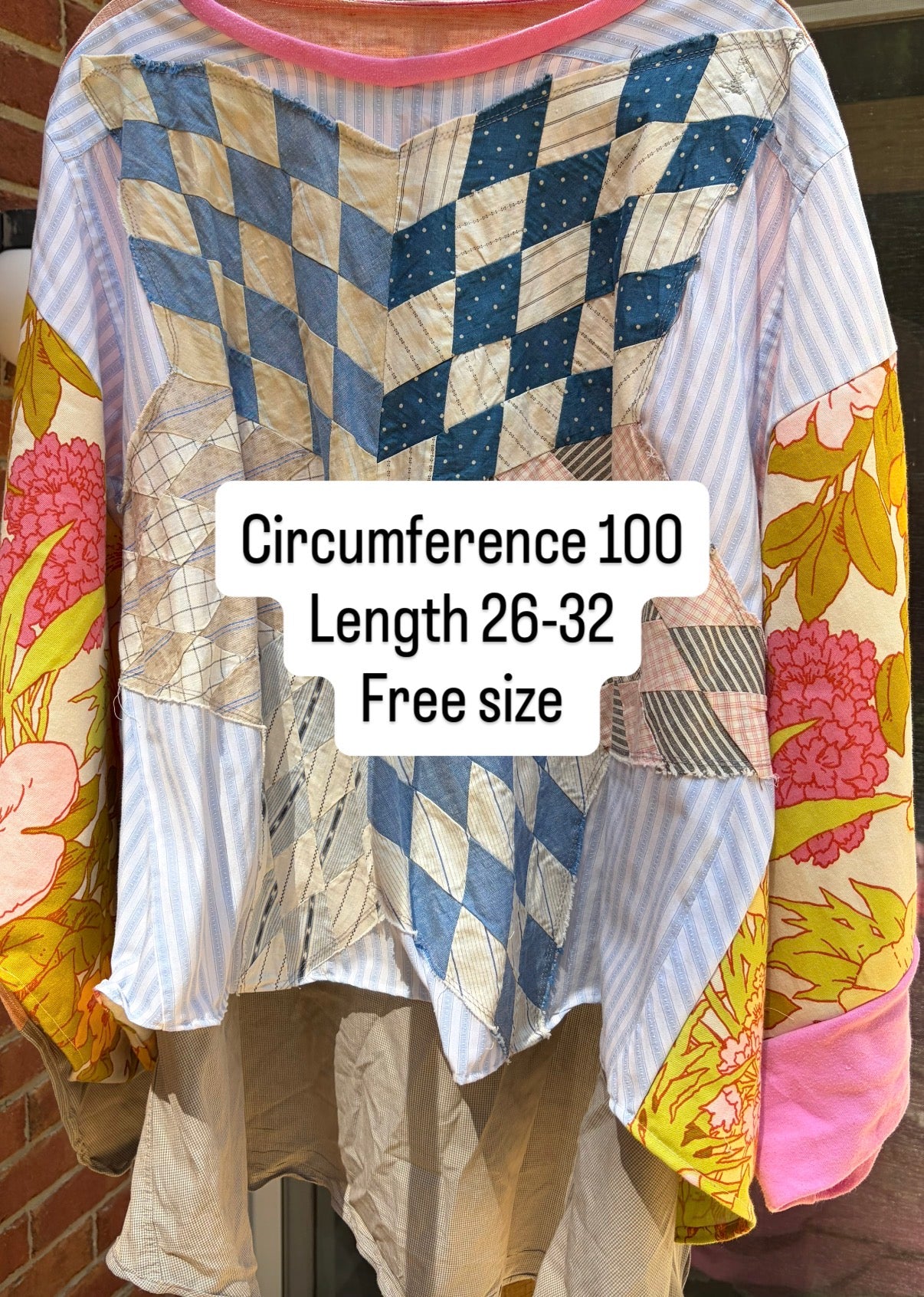 Iris Poncho, Free Size