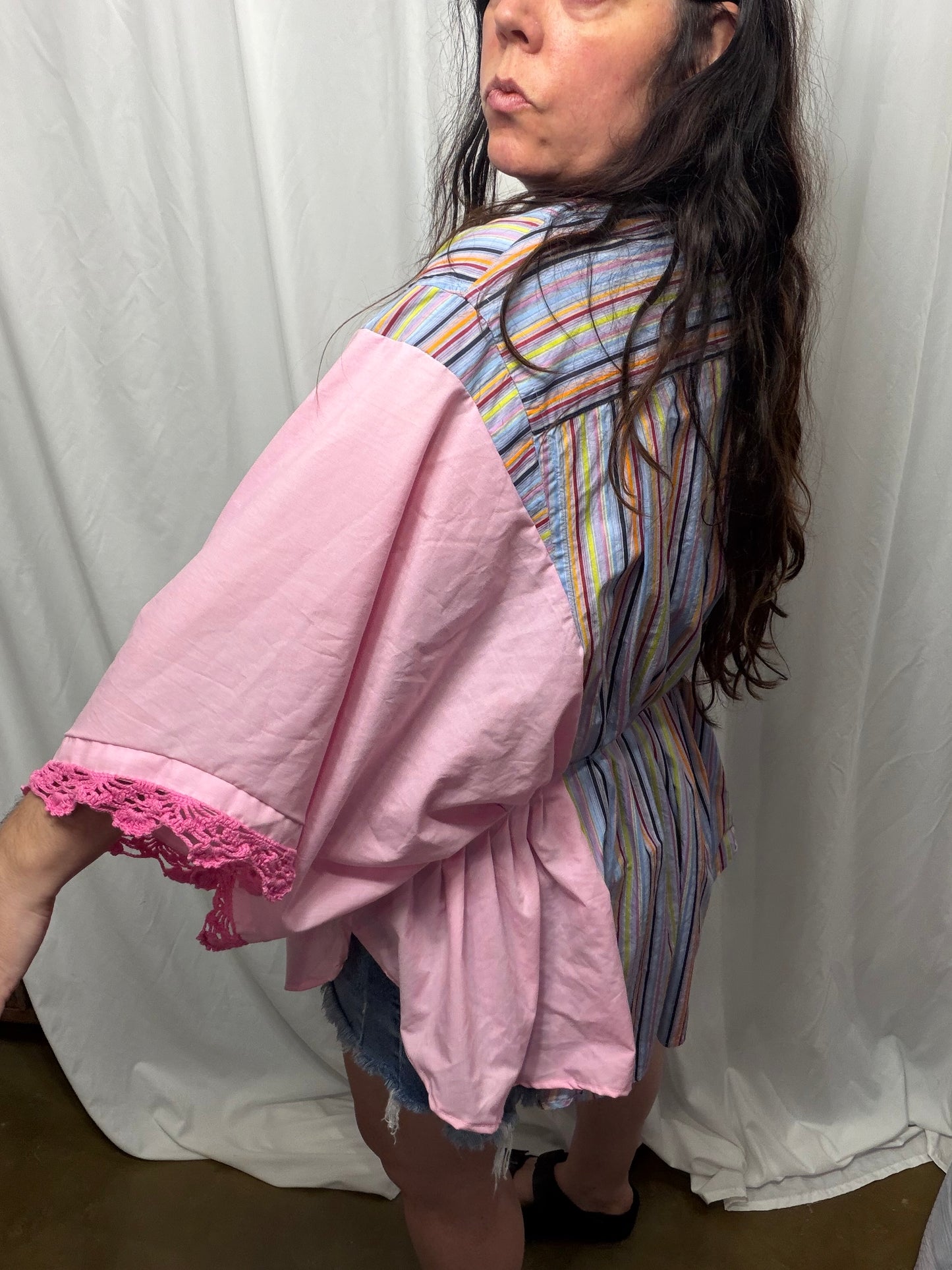 Dresden Blouse/Kimono, fits S/M to 3X