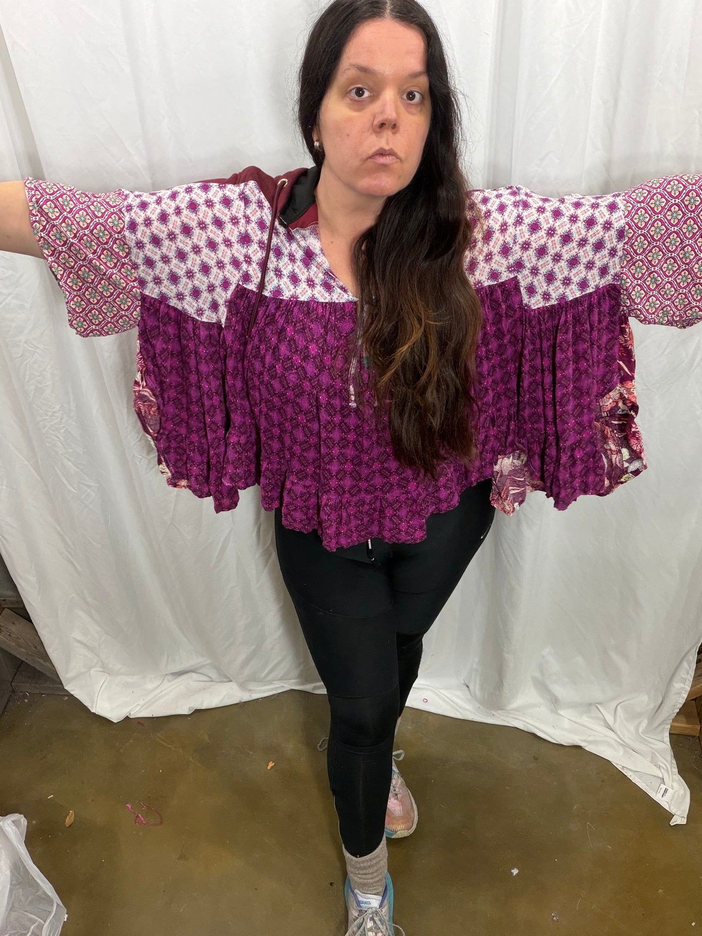 8. Foxglove Hoodie Fits XS to 3X