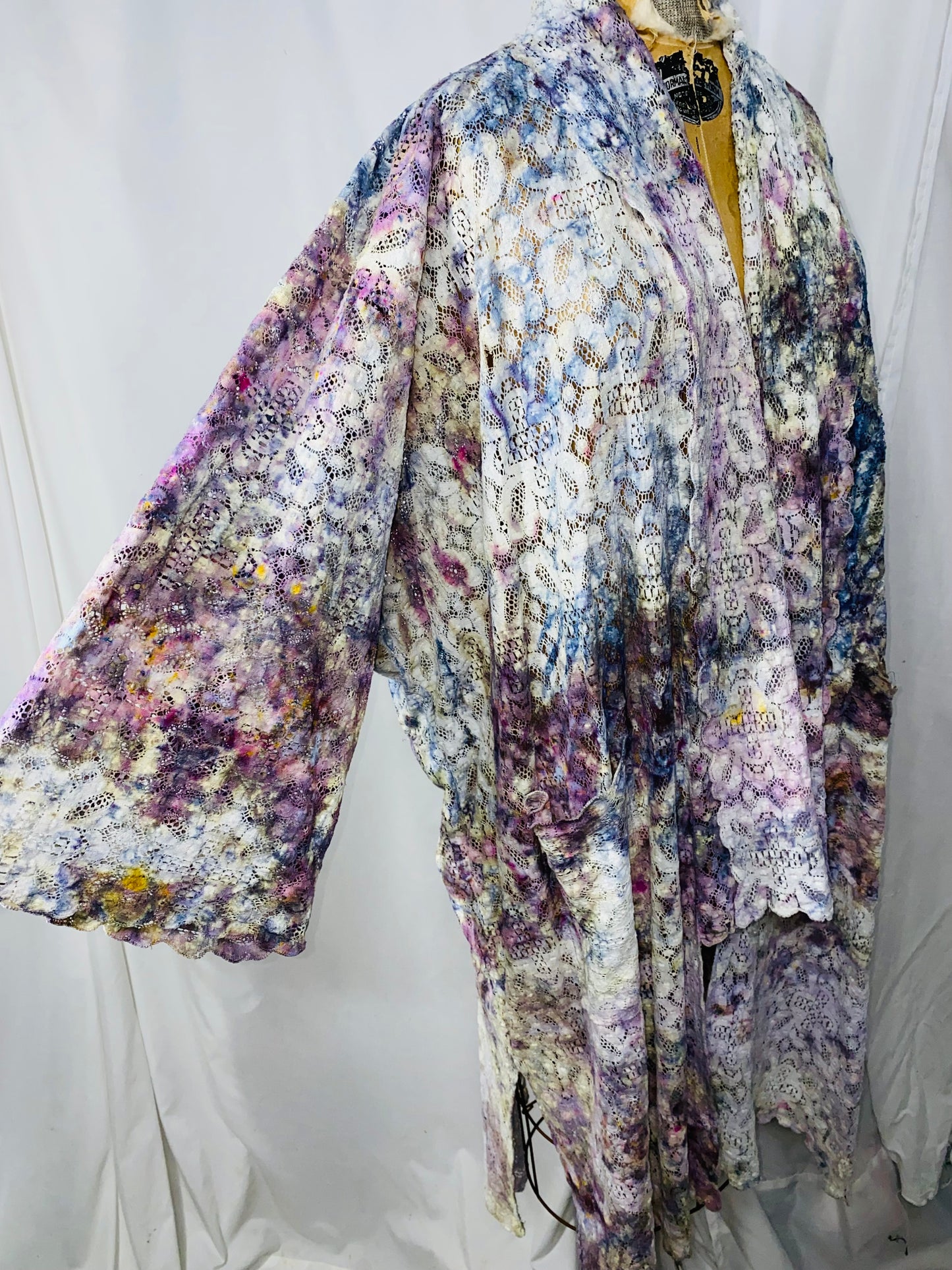 Free Size Violet Kimono