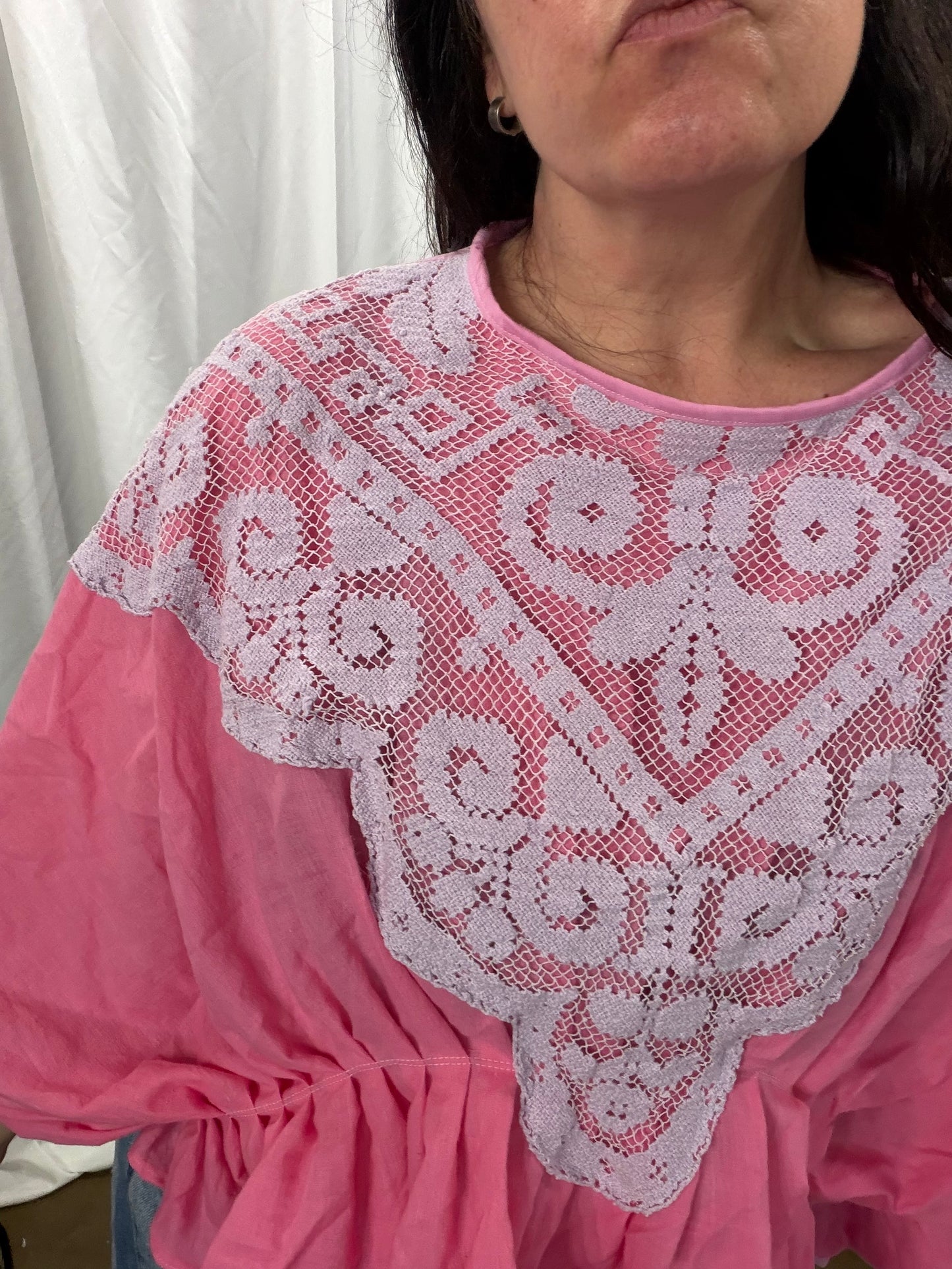 Horizon Lawn Blouse, fits XS to 3X