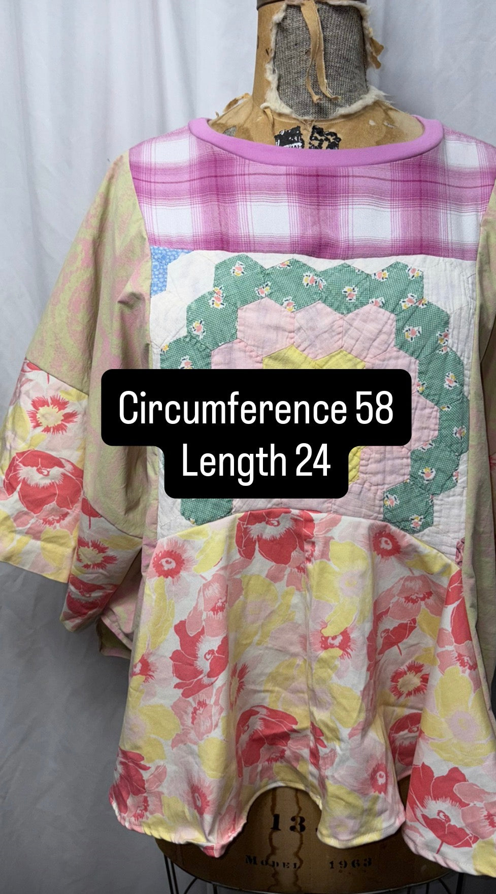Hyacinth Tunic, Fits XS to 3X