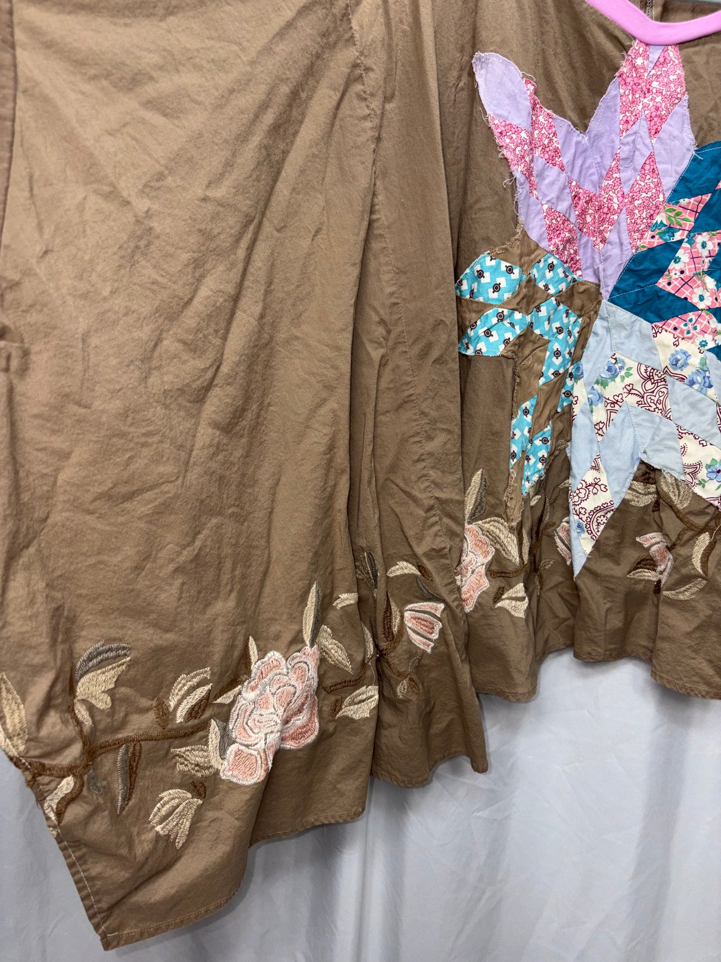 Mimosa Poncho Blouse, Free Size