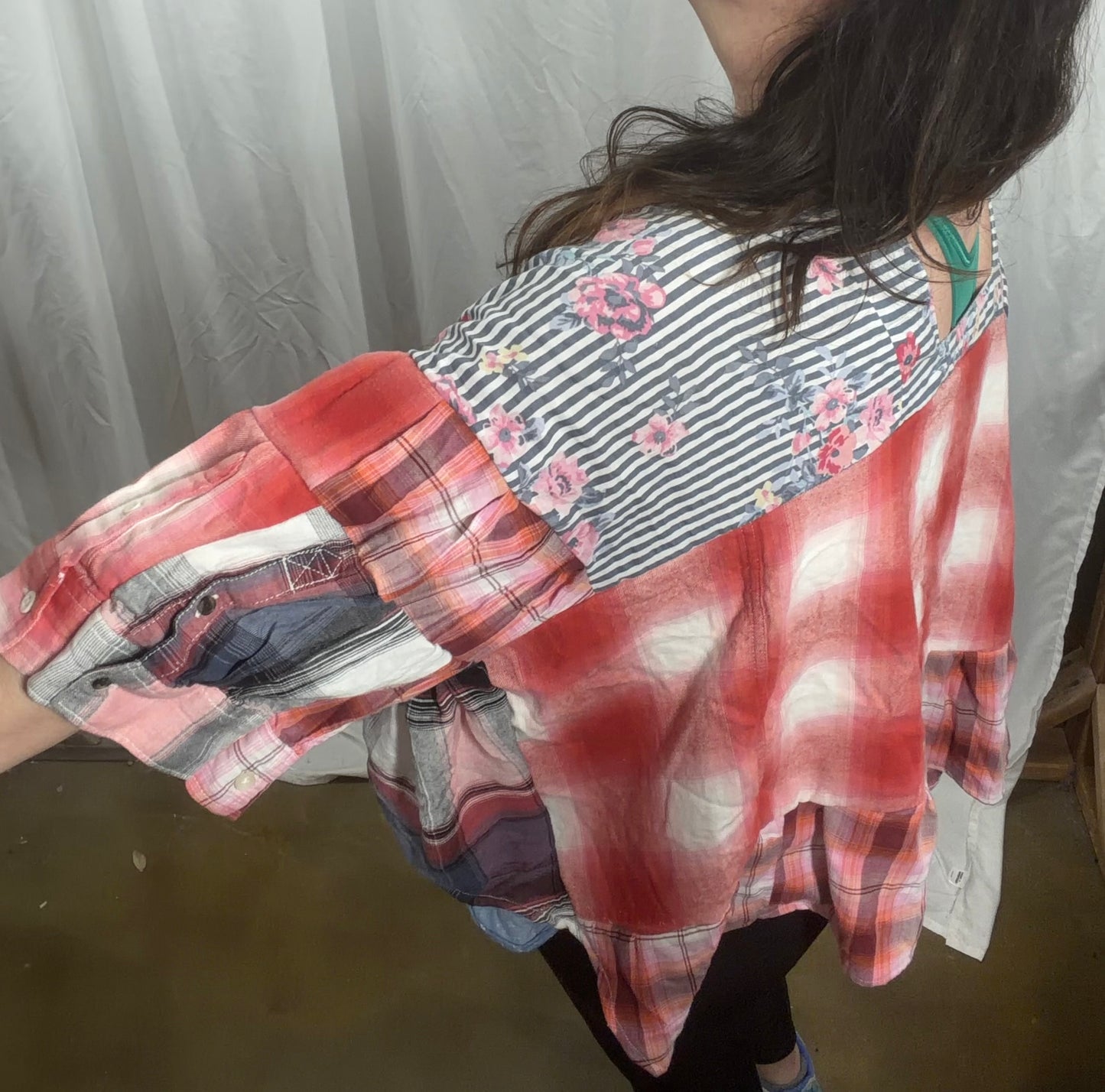 Camelia Blouse, fits XS to 3X