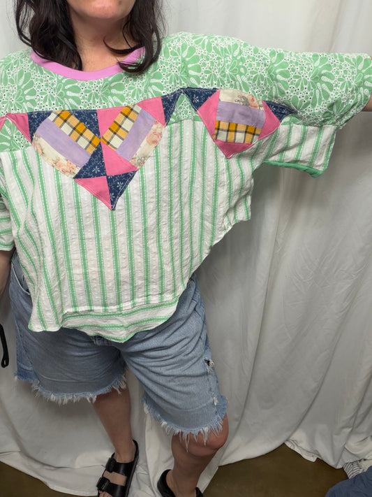Mimosa Blouse, Fits XS to XL