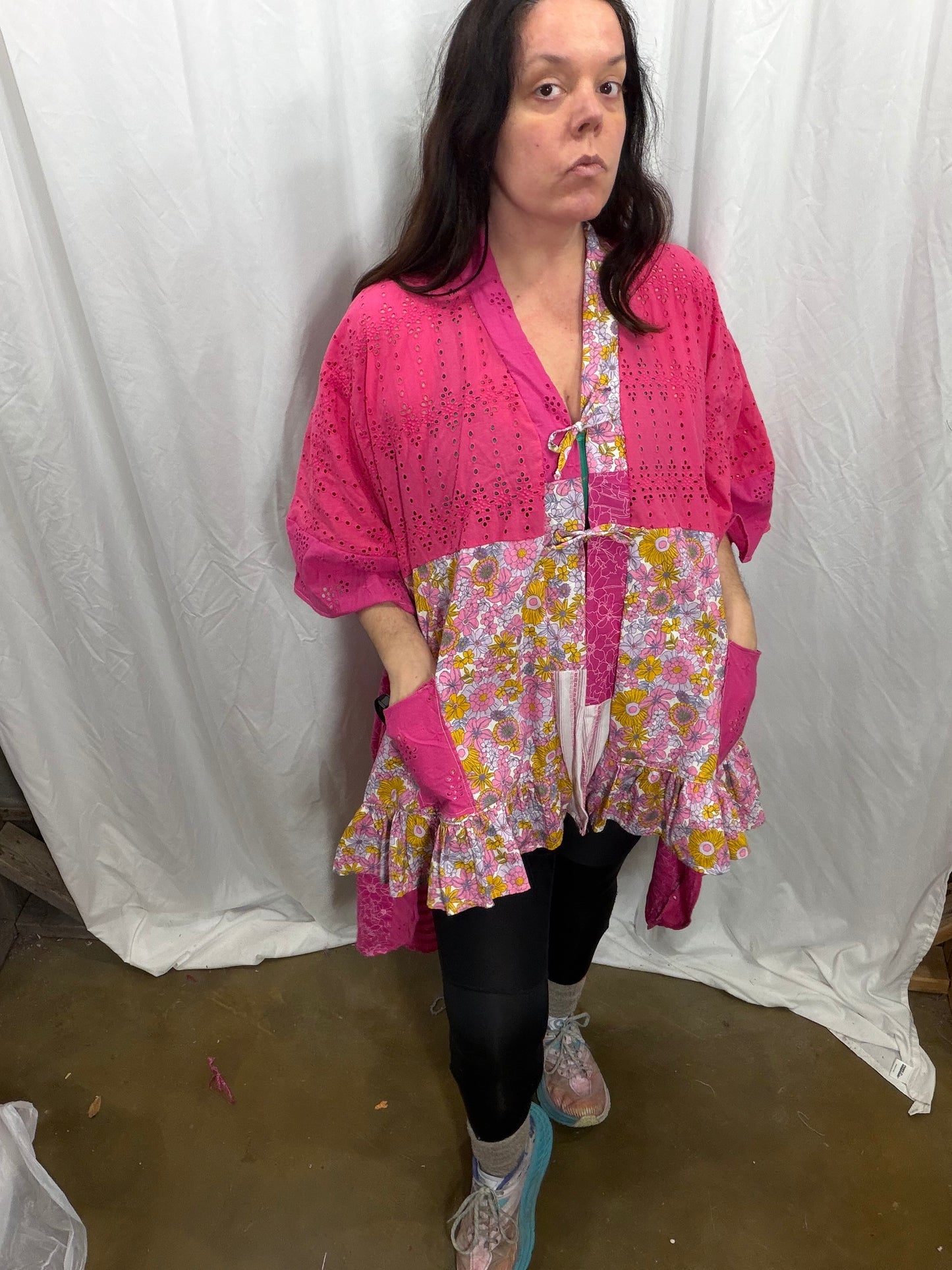 Foxglove Maxi-Top/Kimono Fits XS to 3X