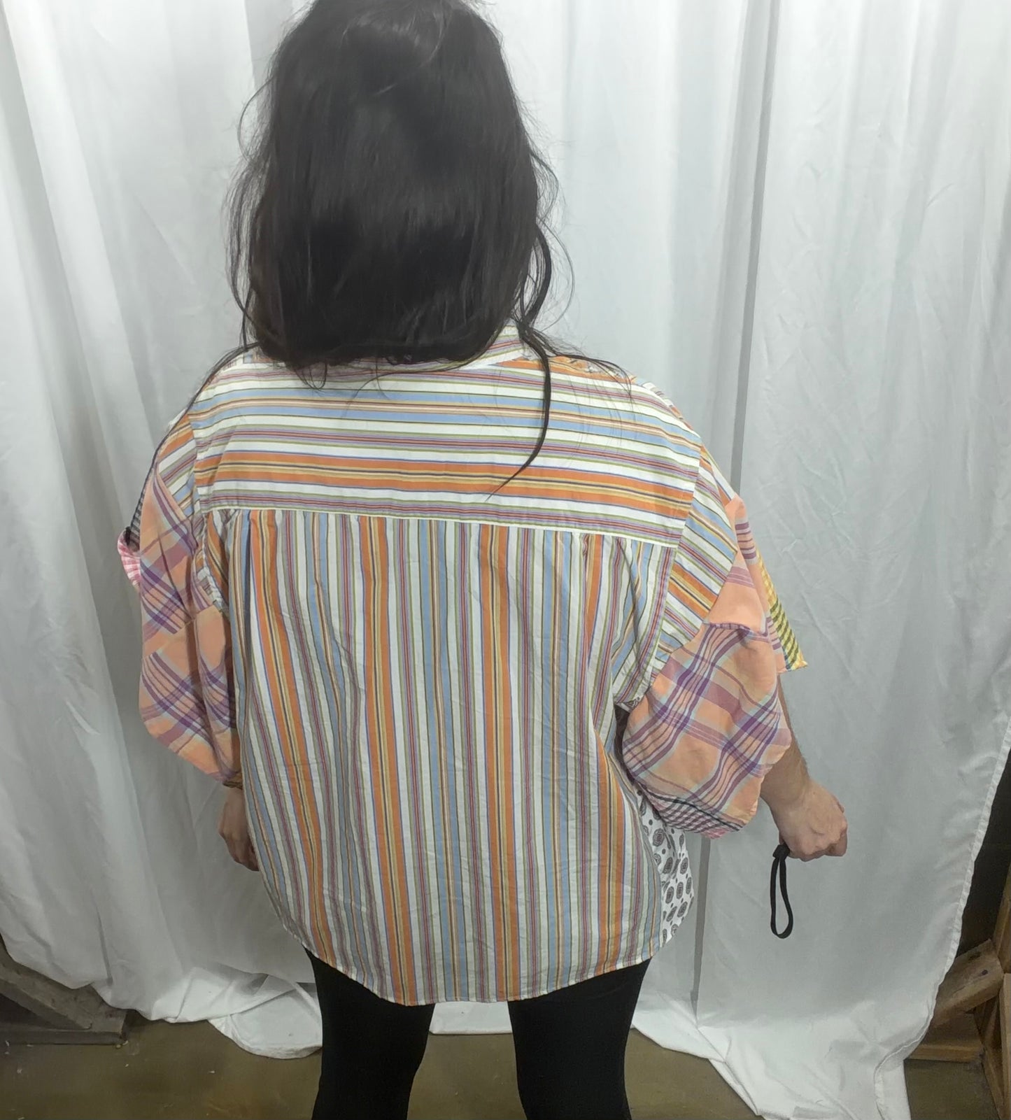 Camelia Kimono Blouse, fits XS to 2X
