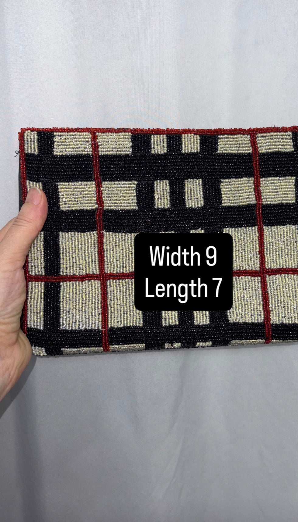 Vintage beaded clutch