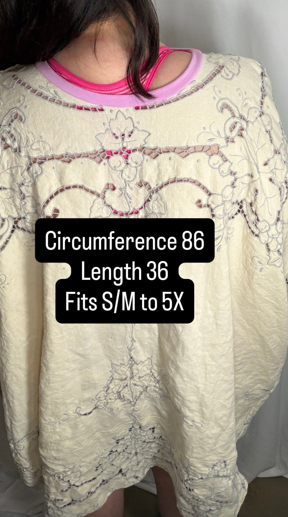 Albertine Dress Fits S/M to 5X