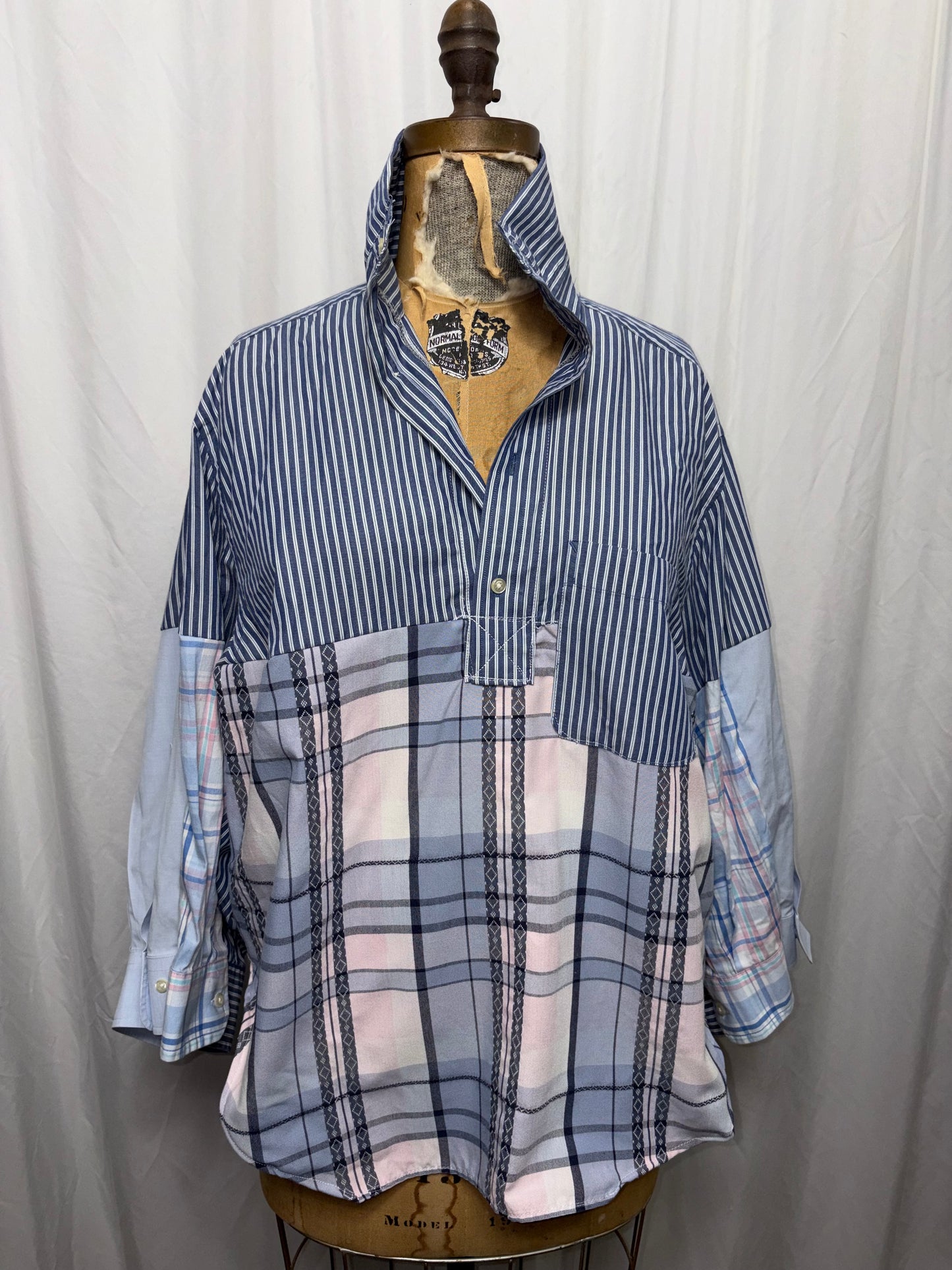 3/4 Button Down, fits XS to 2X