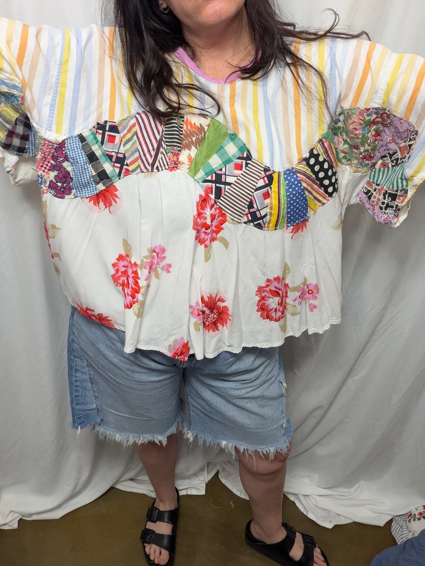 Mimosa Blouse, Fits S/M to 3X