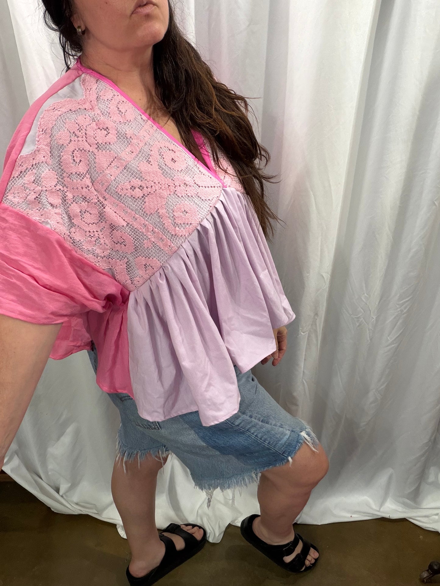 Horizon Lawn Blouse, fits XS to 3X