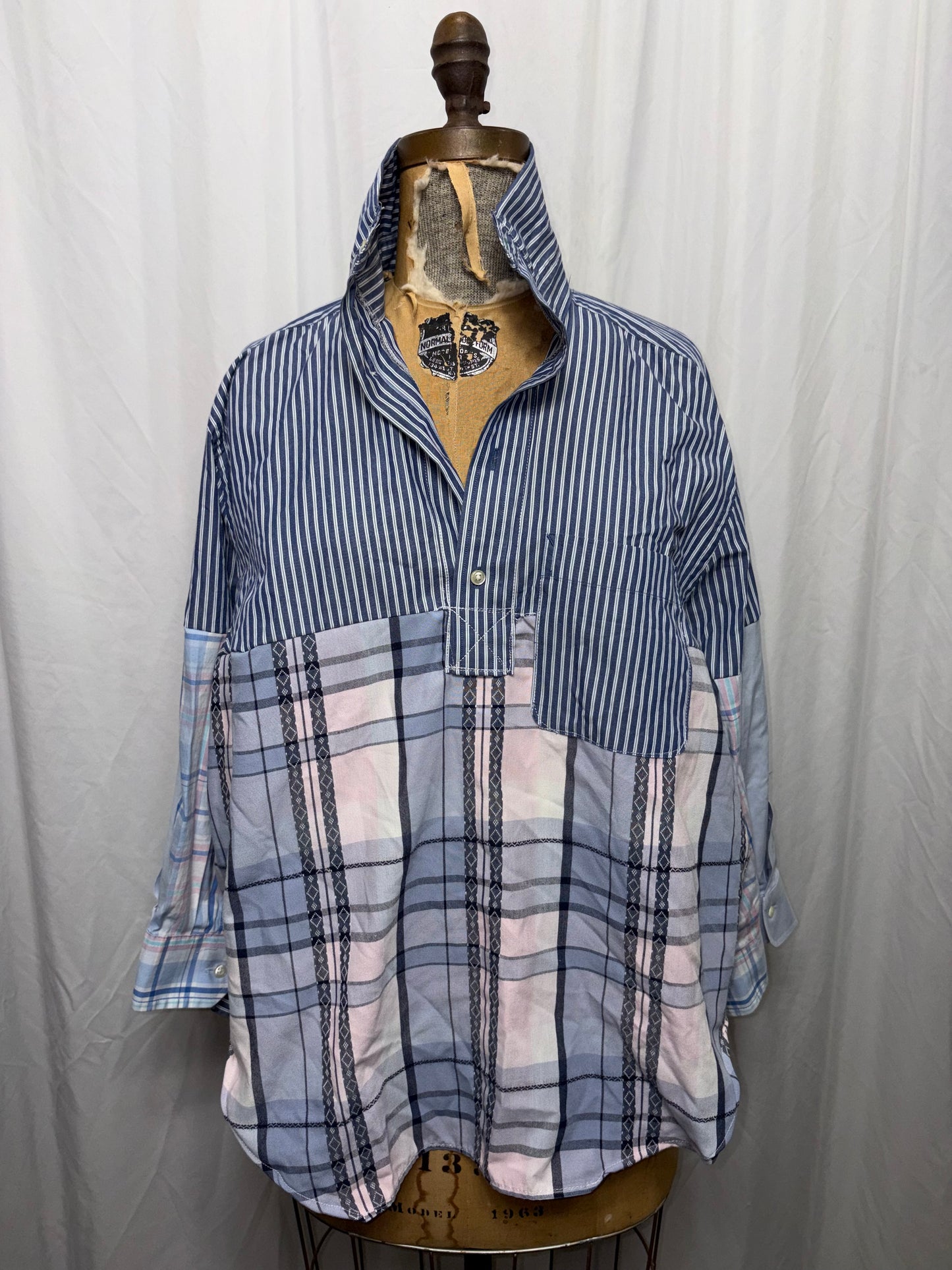 3/4 Button Down, fits XS to 2X