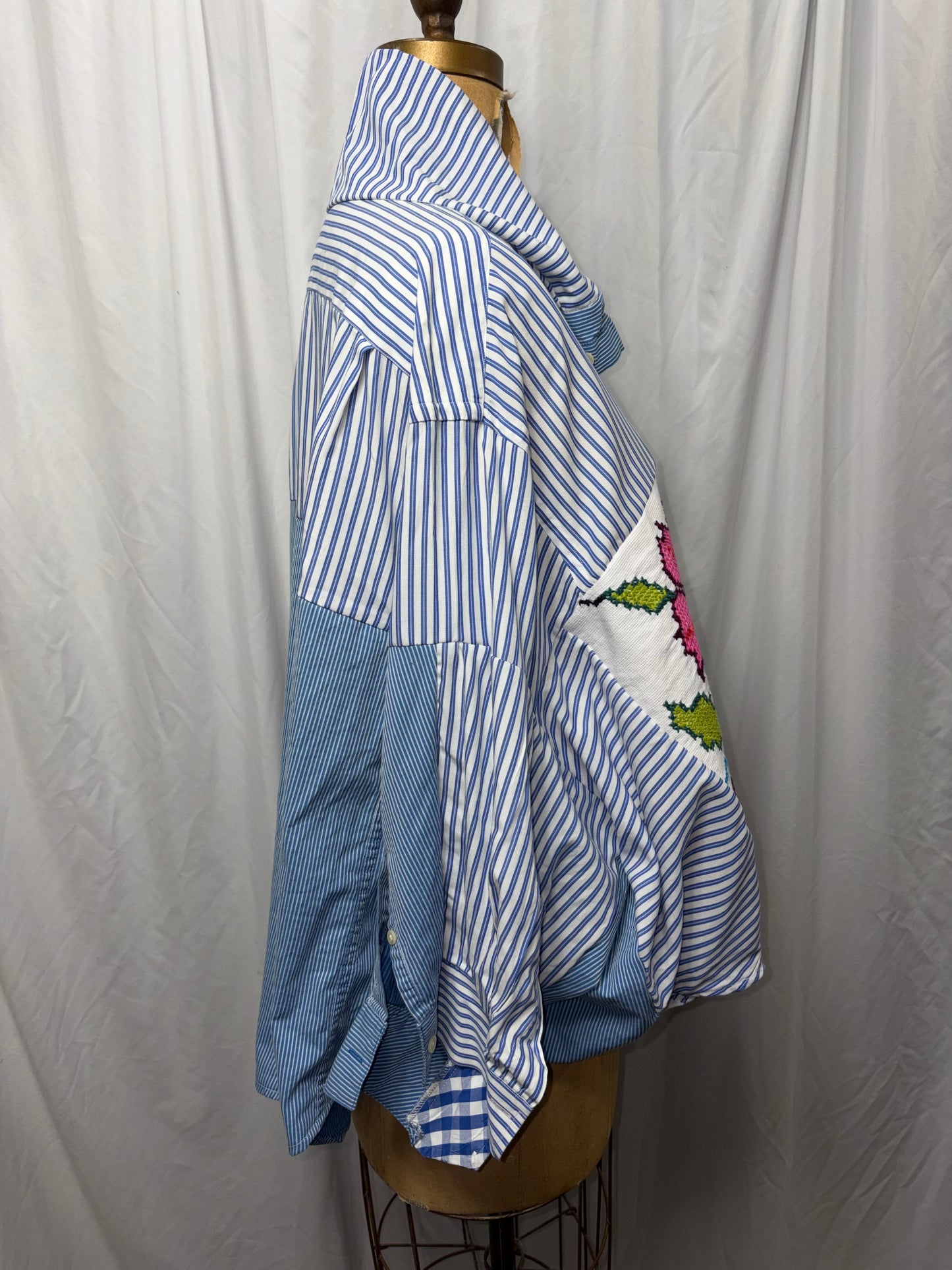 3/4 Hyacinth Pullover, Fits XS to 3X