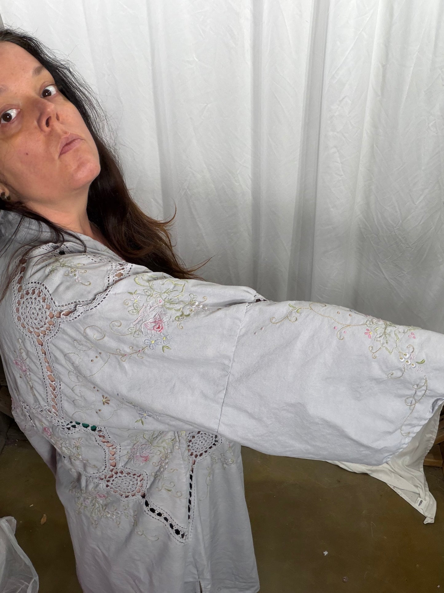 5. Foxglove Maxi-Top/Kimono Fits XS to 3X when closed