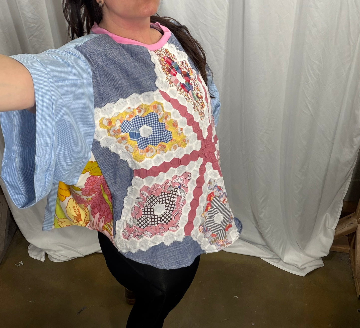 Iris "tshirt" blouse, Fits XS to 3X