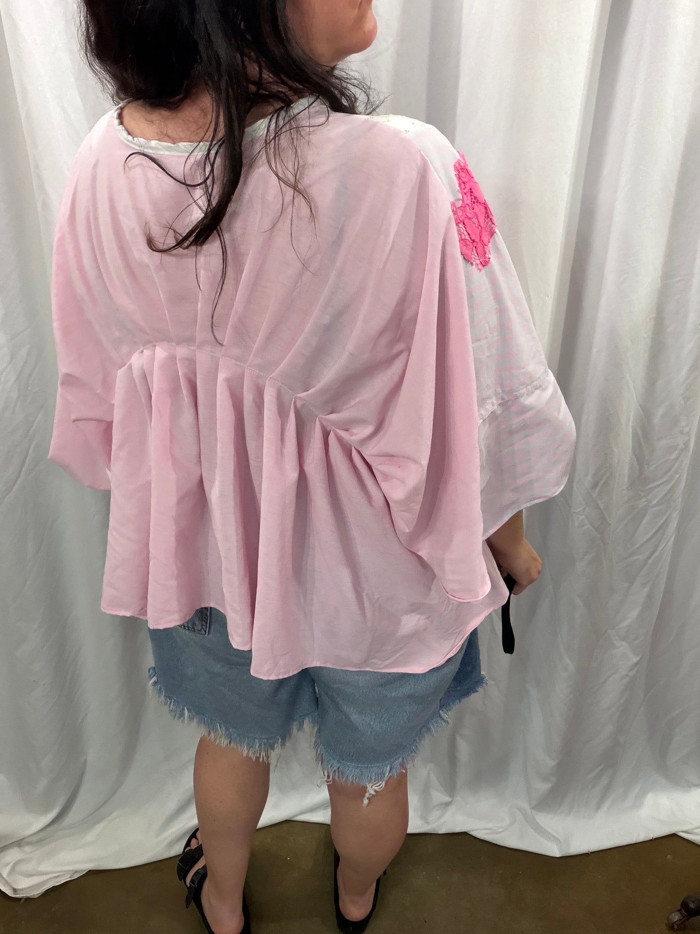 Horizon Lawn Blouse, fits XS to 3X