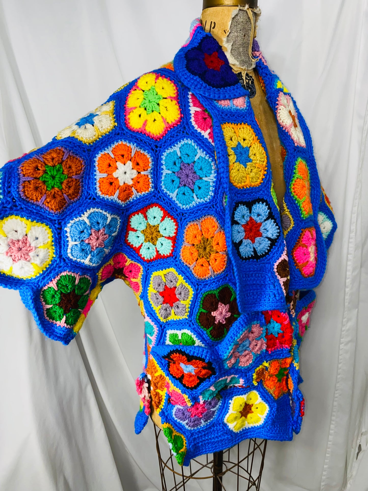 XS-S-M-L Starboard Crochet Coat