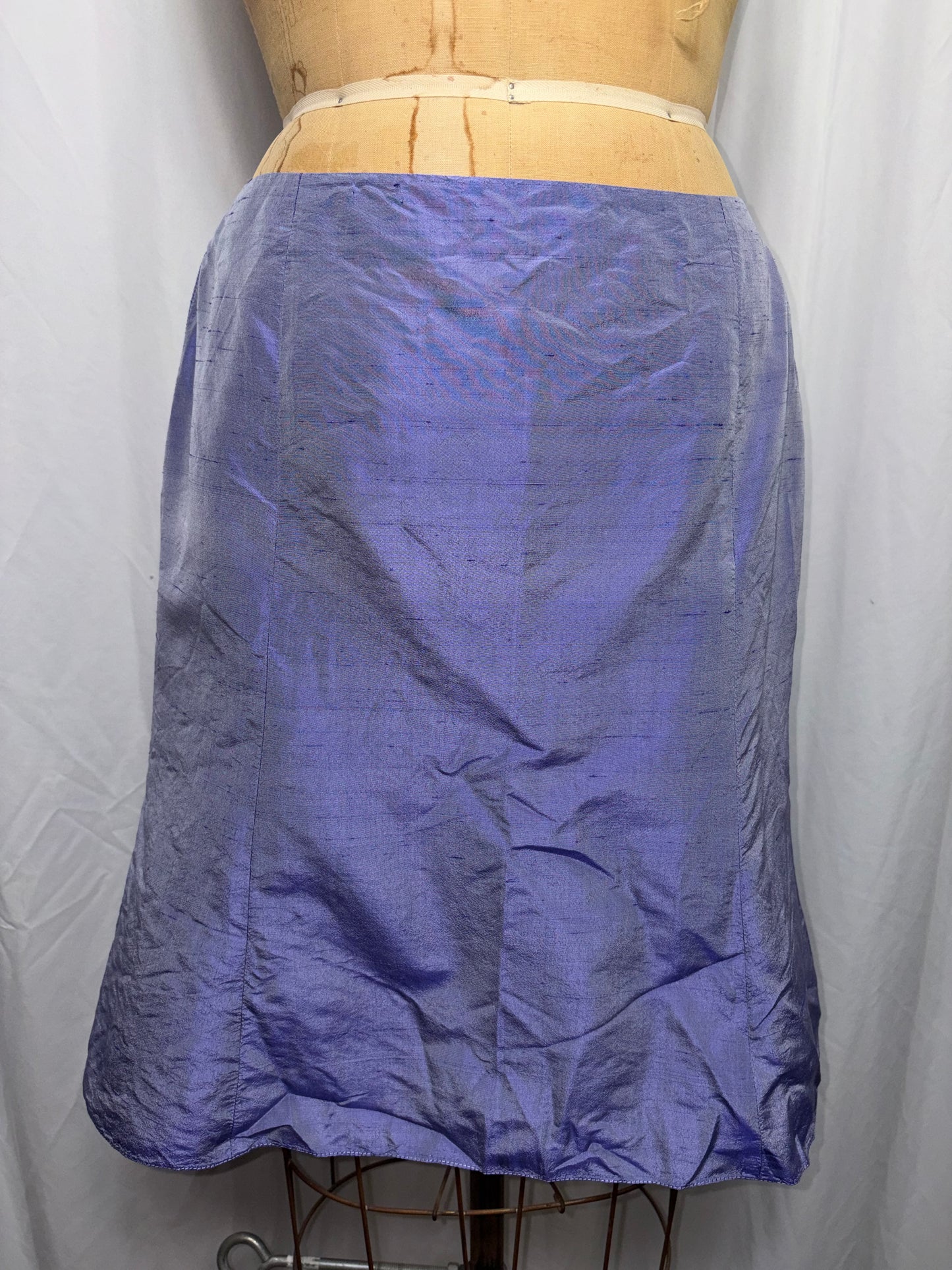 Vintage Silk Armani Exchange Skirt, Fits M/L